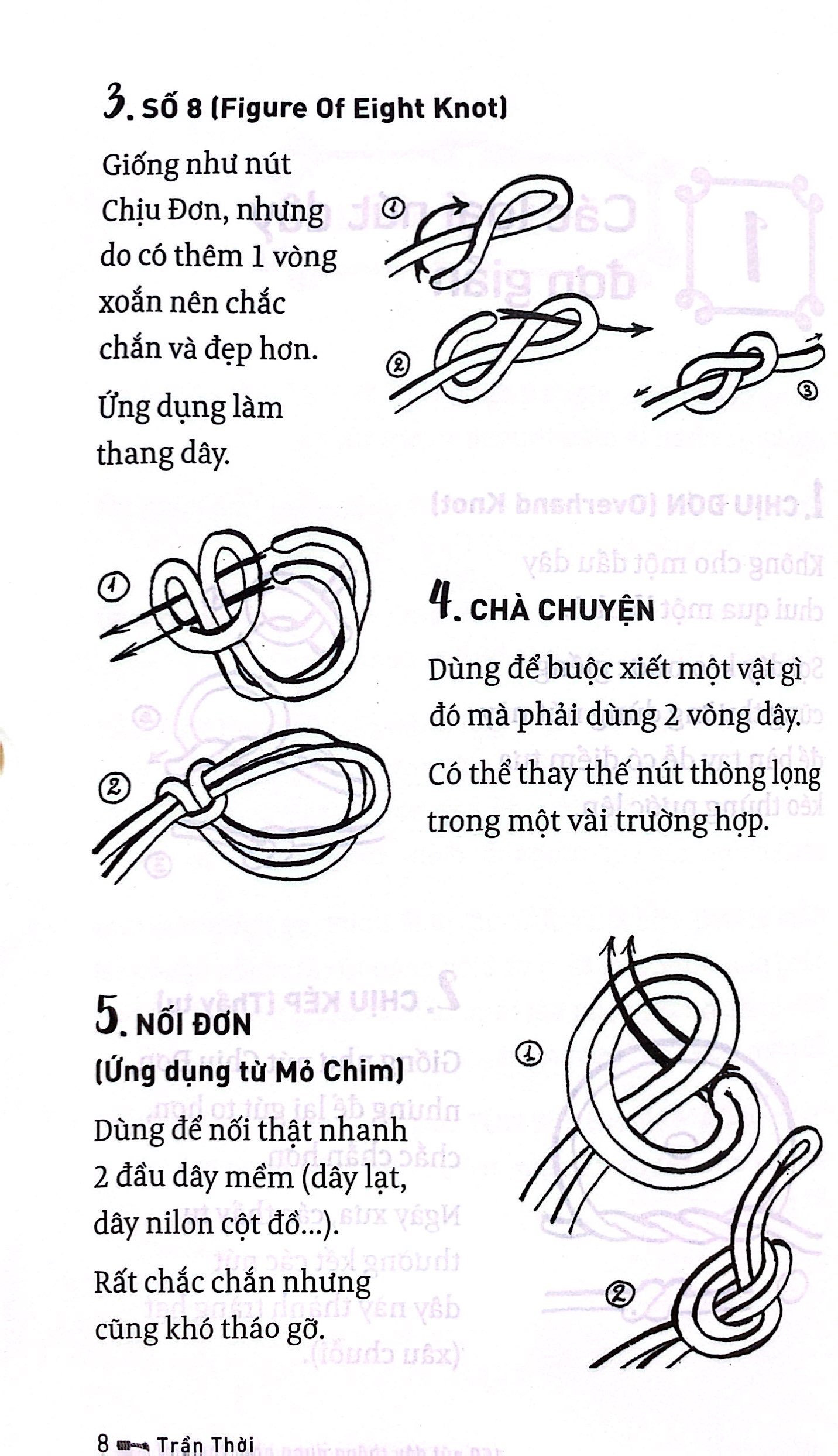 bộ tủ sách đoàn - hội - đội và kỹ năng sinh hoạt thiếu nhi - cẩm nang 150 nút dây thông dụng nhất thế giới (2022) - Ảnh 4