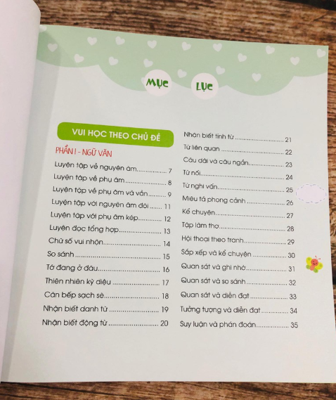 bộ tủ sách giáo dục sớm - 600 đề vui học phát triển toàn diện - 1 - Ảnh 7