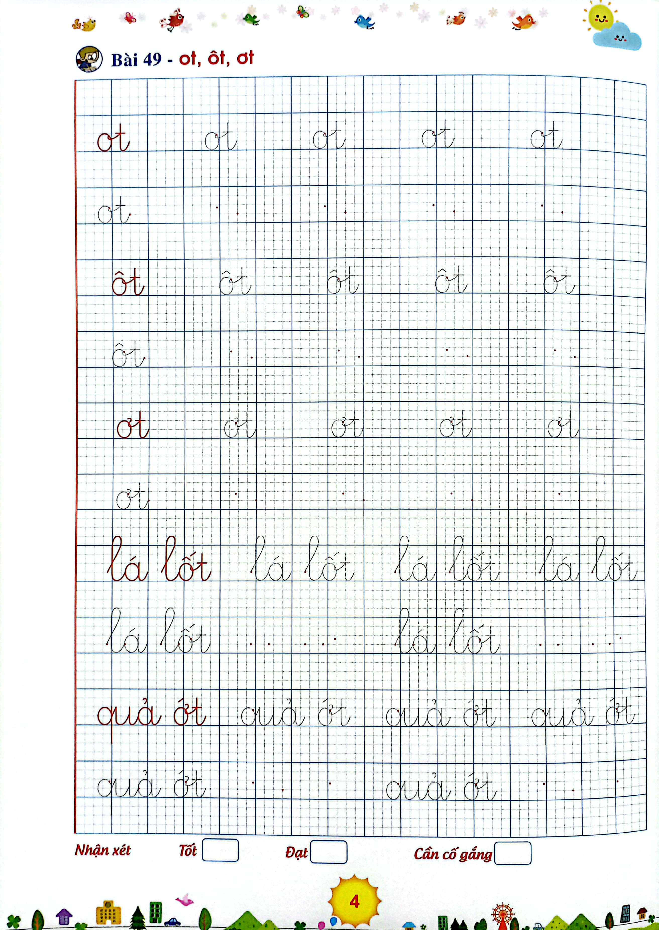 Bộ Tủ Sách Kết Nối Tri Thức - Vở Luyện Viết 1 - Quyển 2 (Theo Chương Trình Sách Giáo Khoa Mới) (Tái Bản 2023) - Ảnh 6