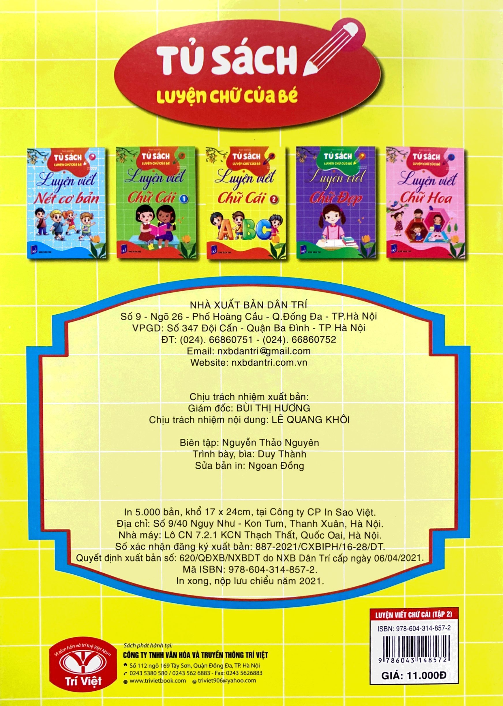 bộ tủ sách luyện chữ của bé - luyện viết chữ cái - tập 2 - Ảnh 6