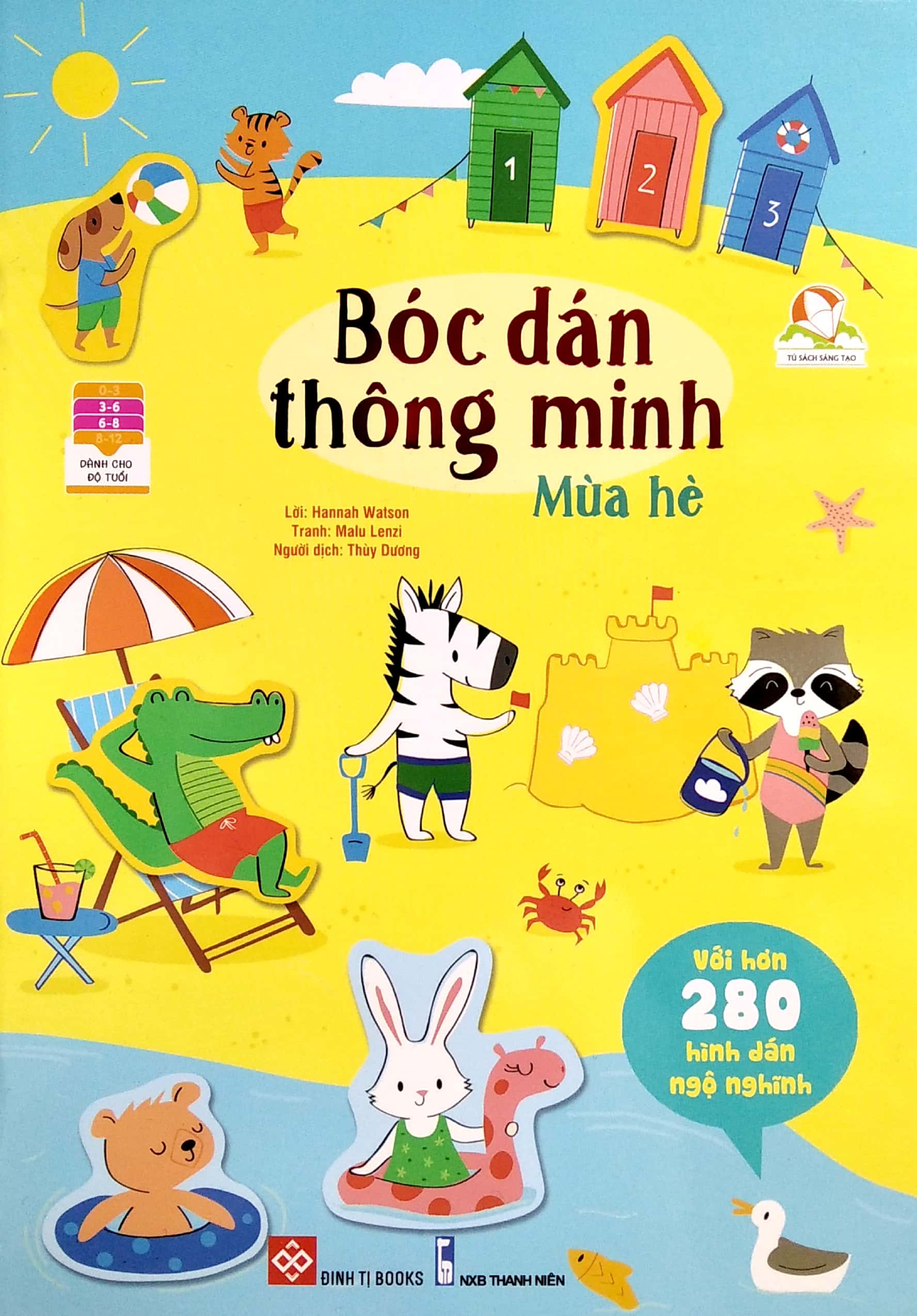 bộ tủ sách sáng tạo - bóc dán thông minh (bộ 6 cuốn) - Ảnh 2