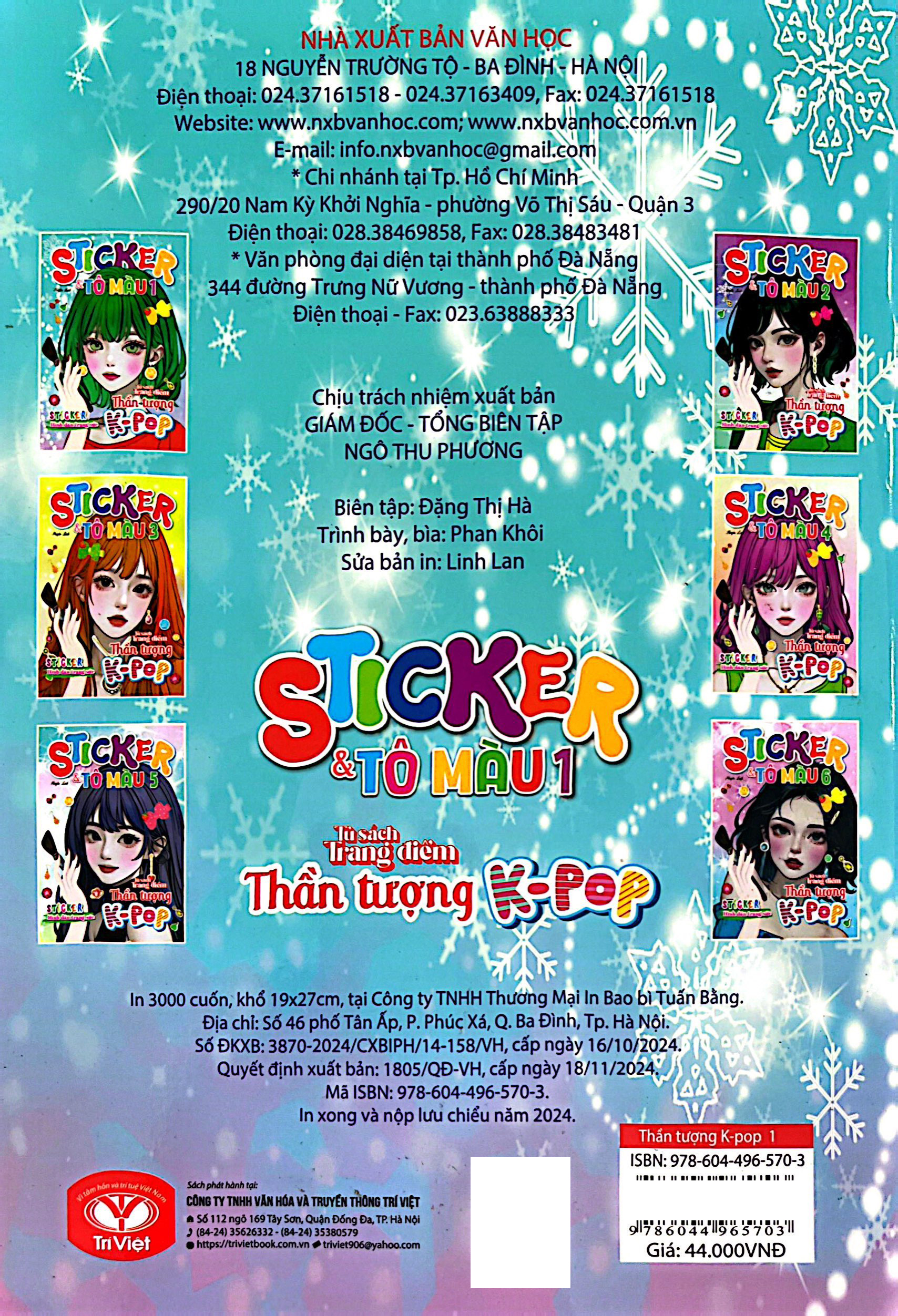 Bộ Tủ Sách Trang Điểm Thần Tượng K-Pop - Sticker Và Tô Màu - Tập 1 - Ảnh 7