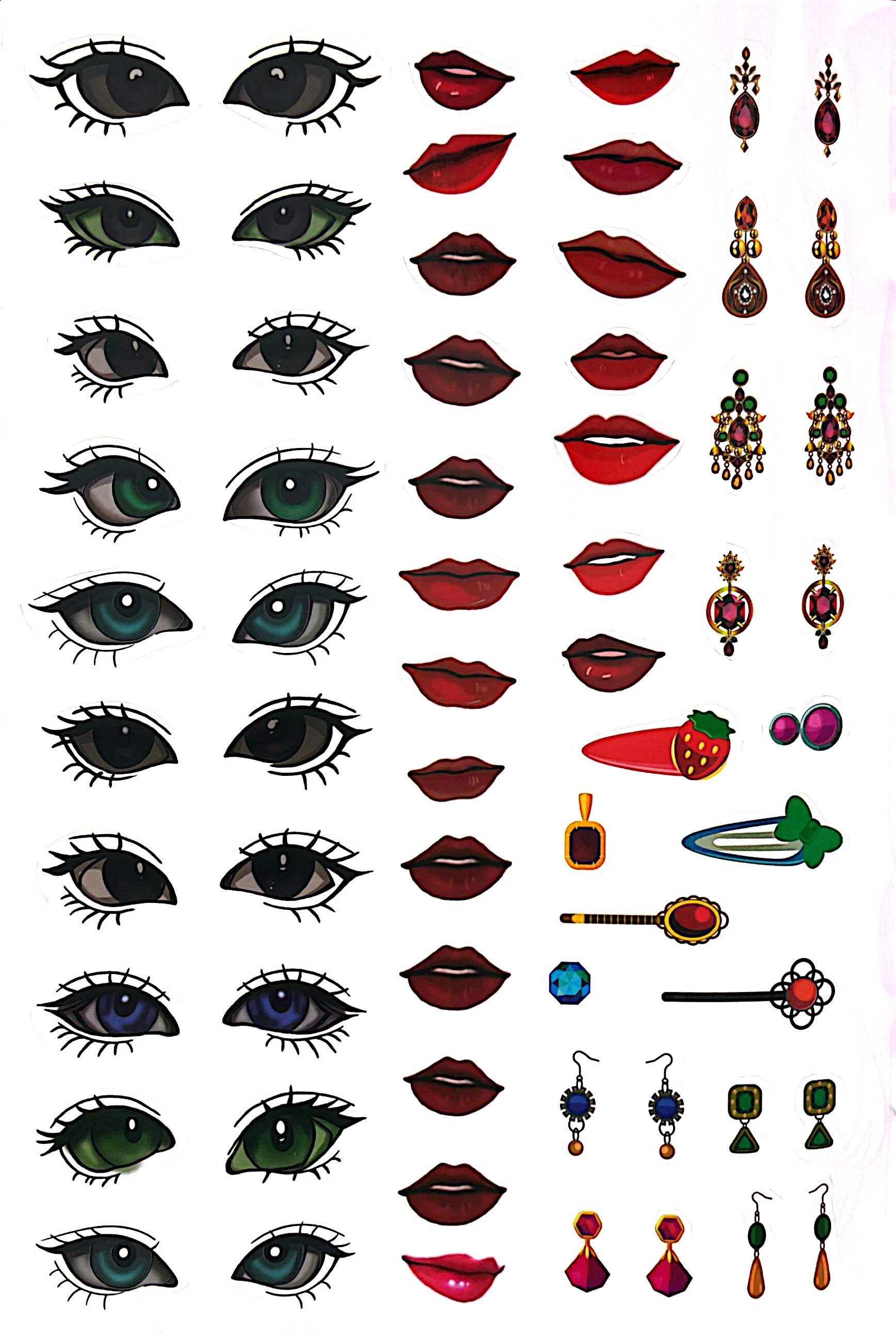 Bộ Tủ Sách Trang Điểm Thần Tượng K-Pop - Sticker Và Tô Màu - Tập 3 - Ảnh 3