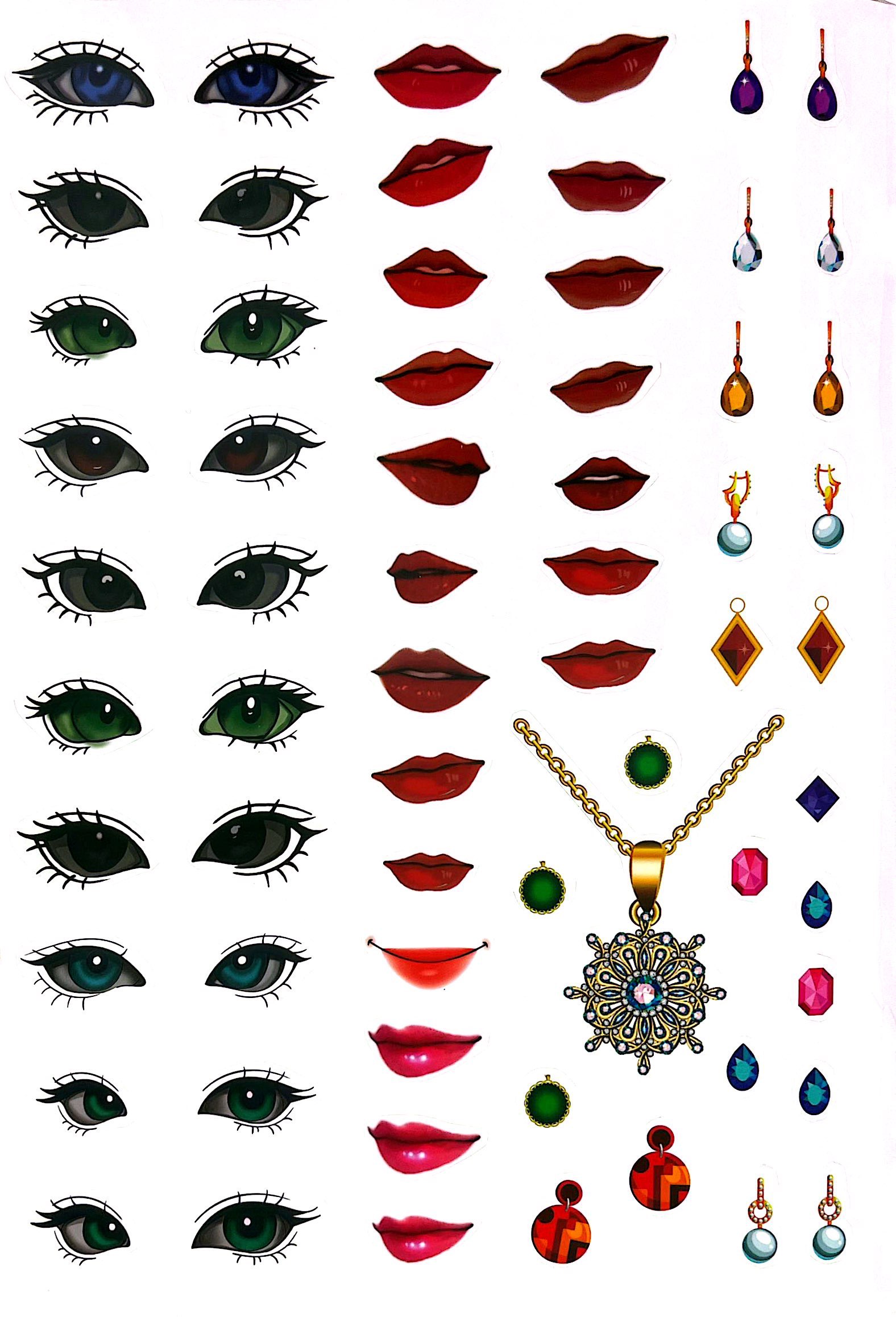 Bộ Tủ Sách Trang Điểm Thần Tượng K-Pop - Sticker Và Tô Màu - Tập 5 - Ảnh 3