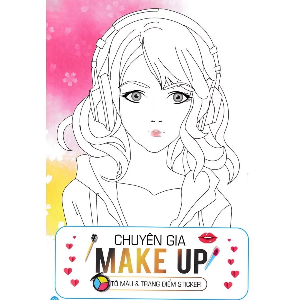 Bộ Tủ Sách Trang Điểm - Thần Tượng K-Pop - Tập 2 - Sticker Hình Dán Trong Suốt - Ảnh 4