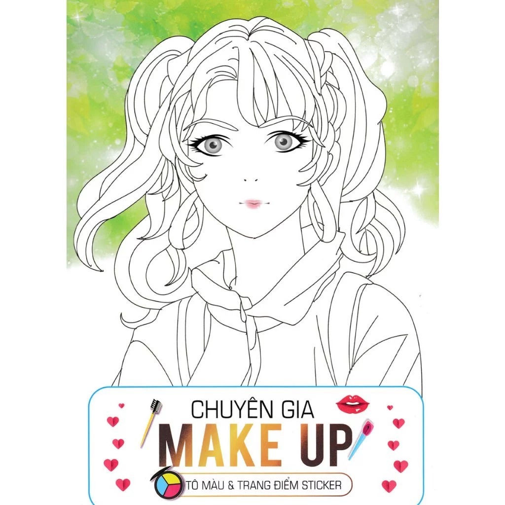 Bộ Tủ Sách Trang Điểm - Thần Tượng K-Pop - Tập 2 - Sticker Hình Dán Trong Suốt - Ảnh 6