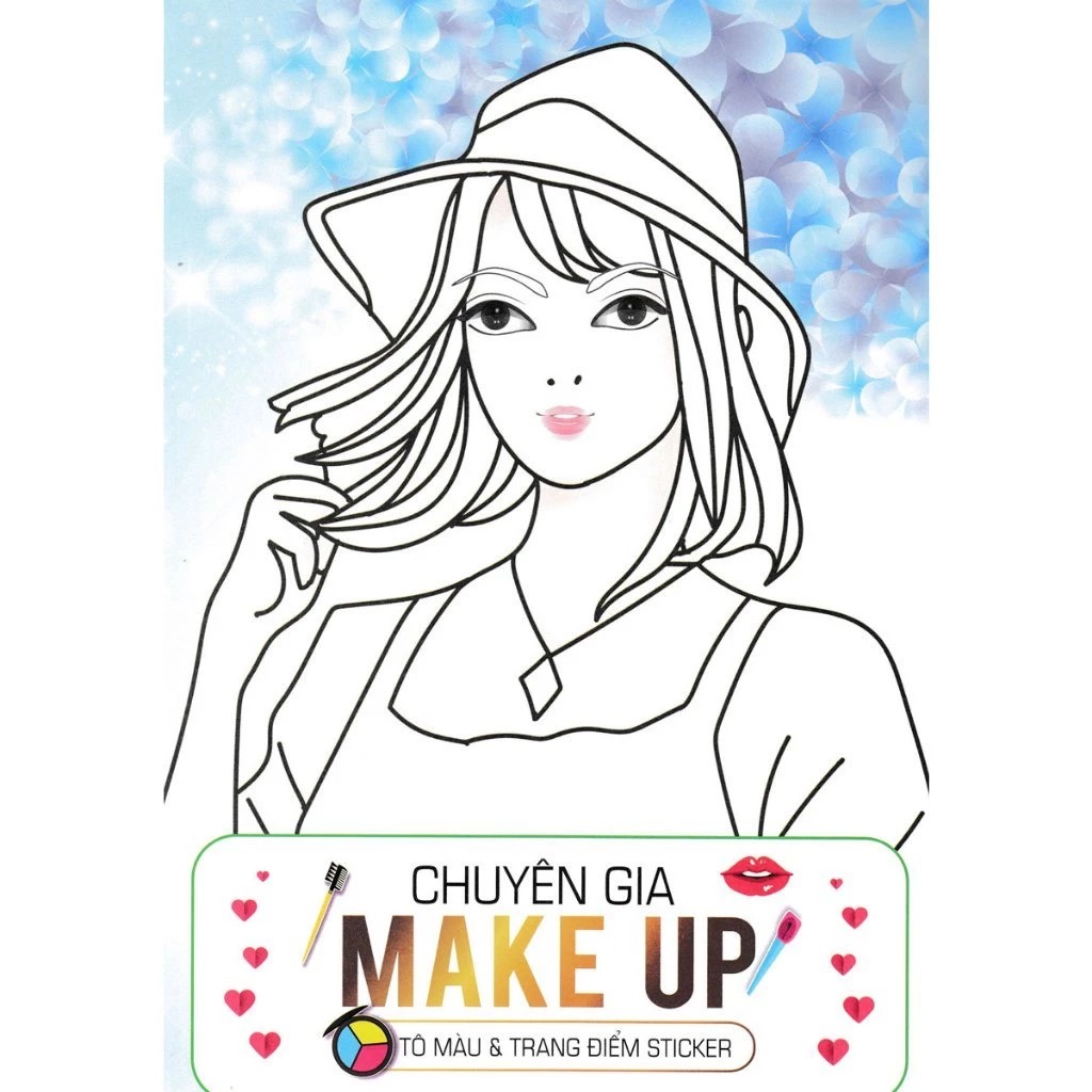 Bộ Tủ Sách Trang Điểm - Thần Tượng K-Pop - Tập 3 - Sticker Hình Dán Trong Suốt - Ảnh 3