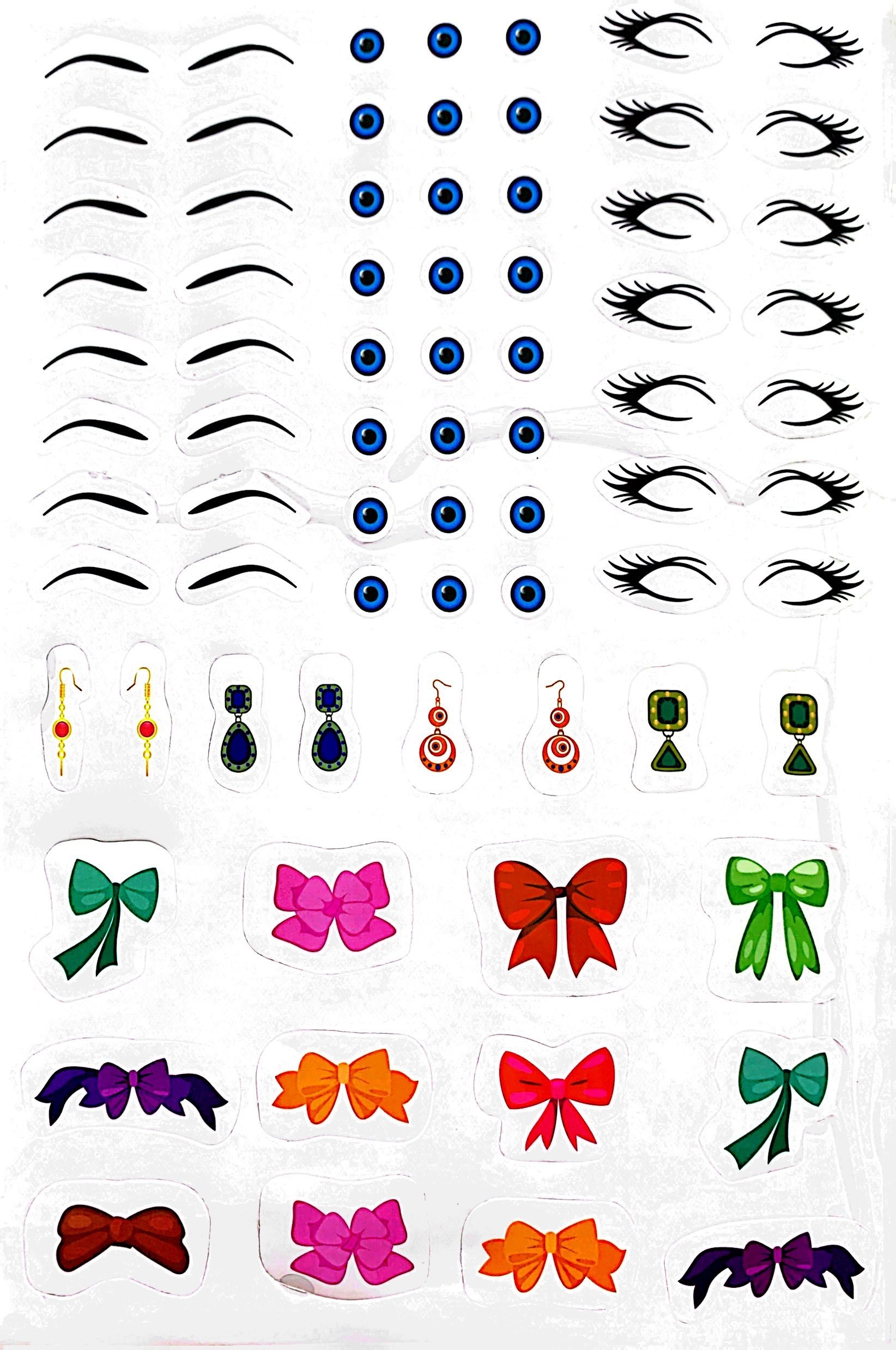 Bộ Tủ Sách Trang Điểm - Thần Tượng K-Pop - Tập 4 - Sticker Hình Dán Trong Suốt - Ảnh 5