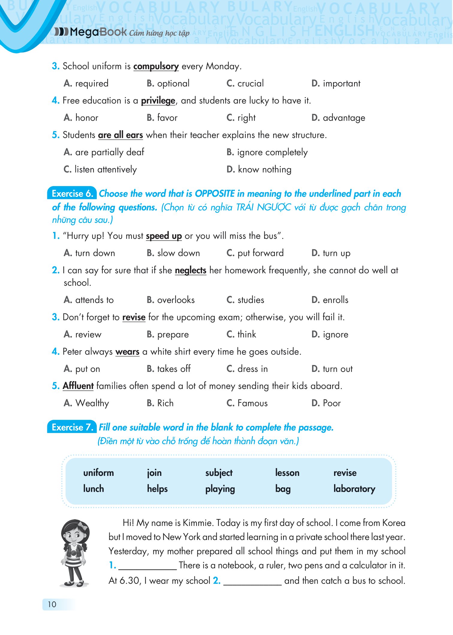 bộ từ vựng tiếng anh nâng cao 6 - Ảnh 11