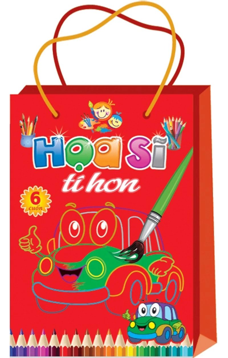 bộ túi họa sĩ tí hon (6 cuốn) - Ảnh 2