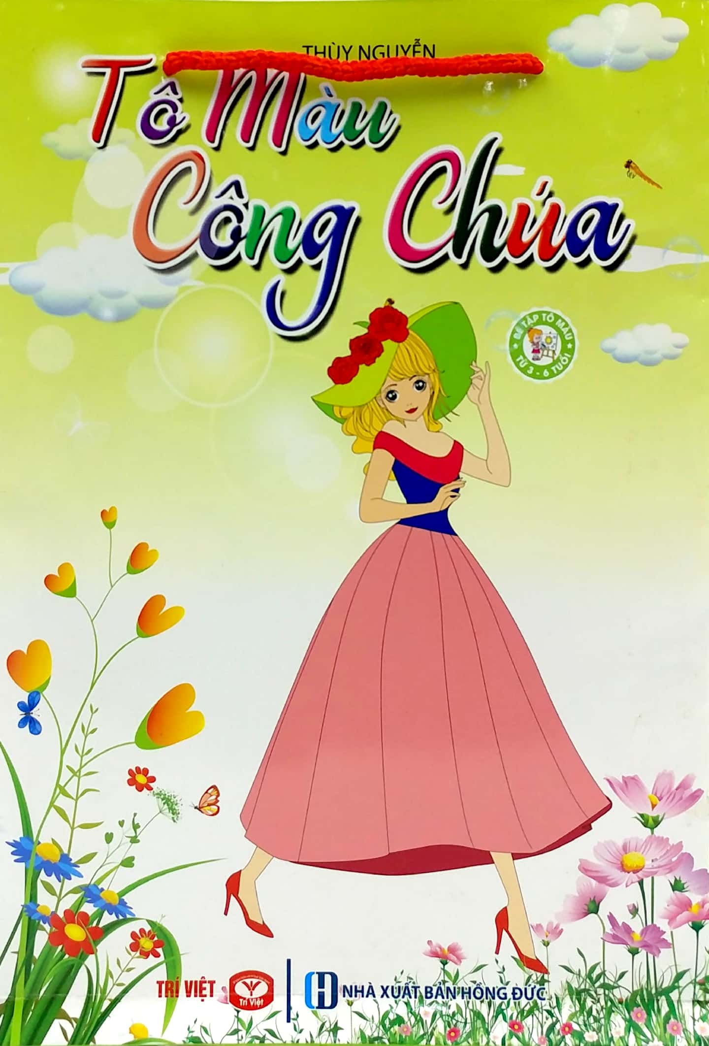bộ túi tô màu công chúa (bộ 5 cuốn) - Ảnh 2