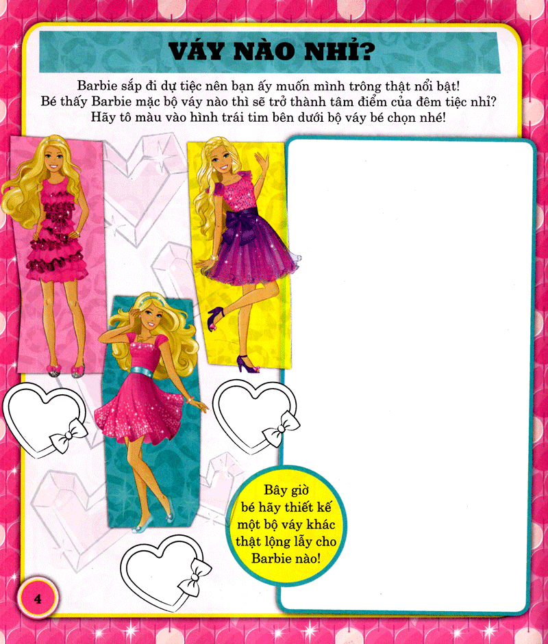 Bộ Túi Xách Dễ Thương Barbie (Tập 2) - Ảnh 4