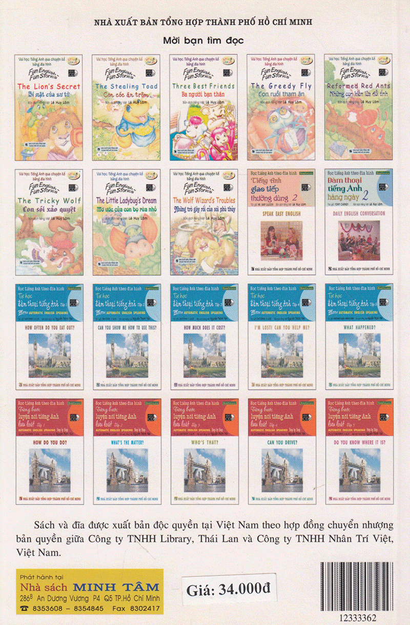 bộ từng bước luyện nói tiếng anh lưu loát - kèm vcd (tập 4) - Ảnh 13