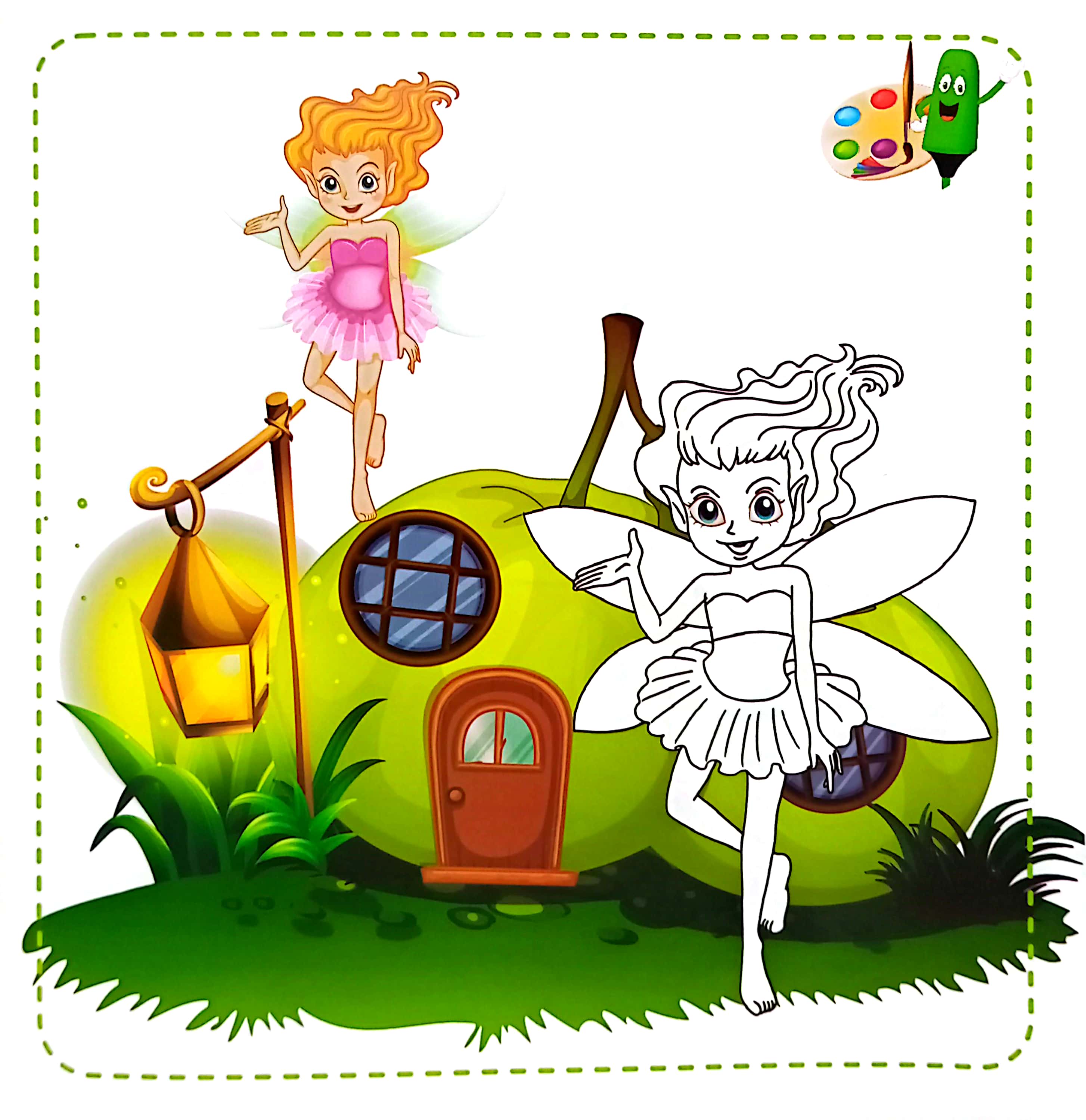 bộ tưởng tượng của bé gái - thế giới những nàng tiên (tập 1) - Ảnh 3