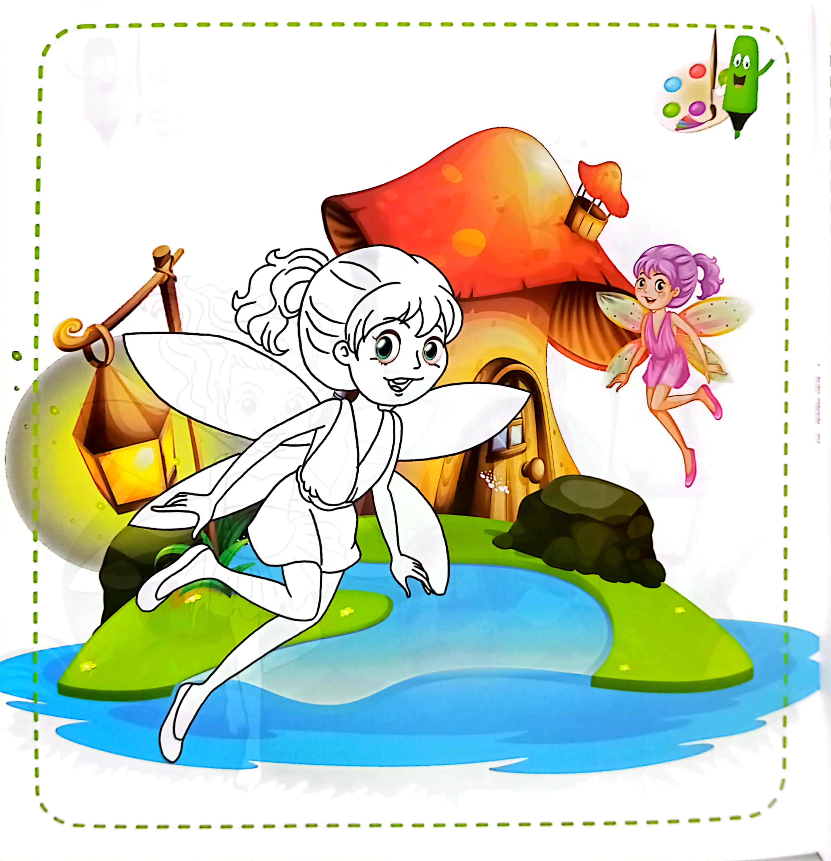 bộ tưởng tượng của bé gái - thế giới những nàng tiên (tập 1) - Ảnh 4