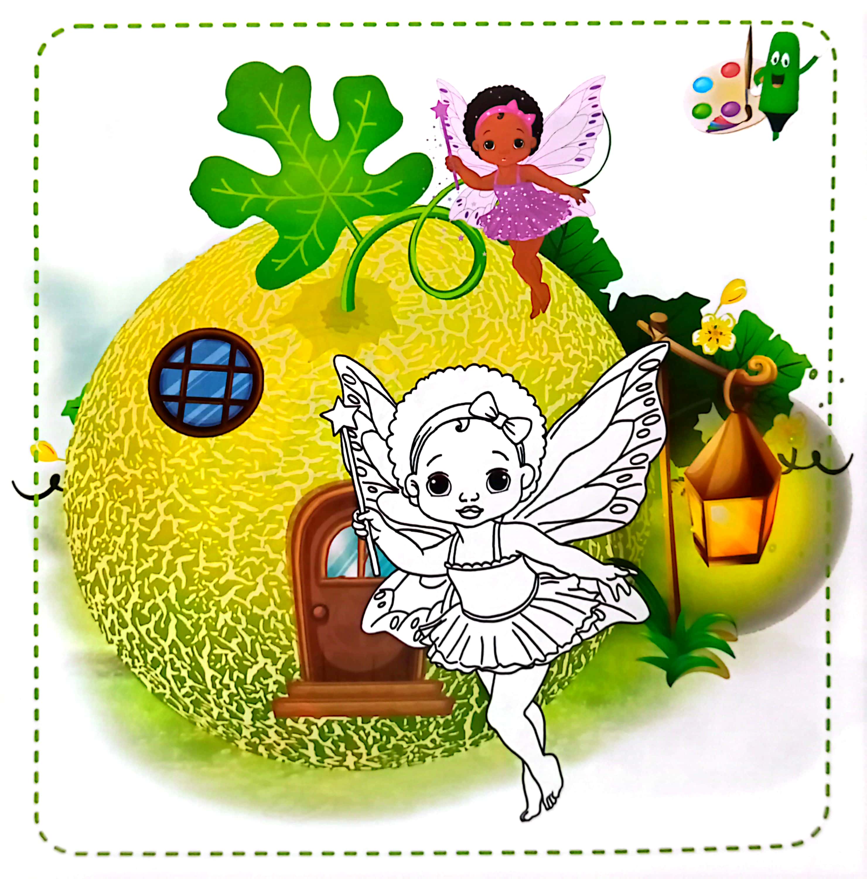 bộ tưởng tượng của bé gái - thế giới những nàng tiên (tập 1) - Ảnh 6