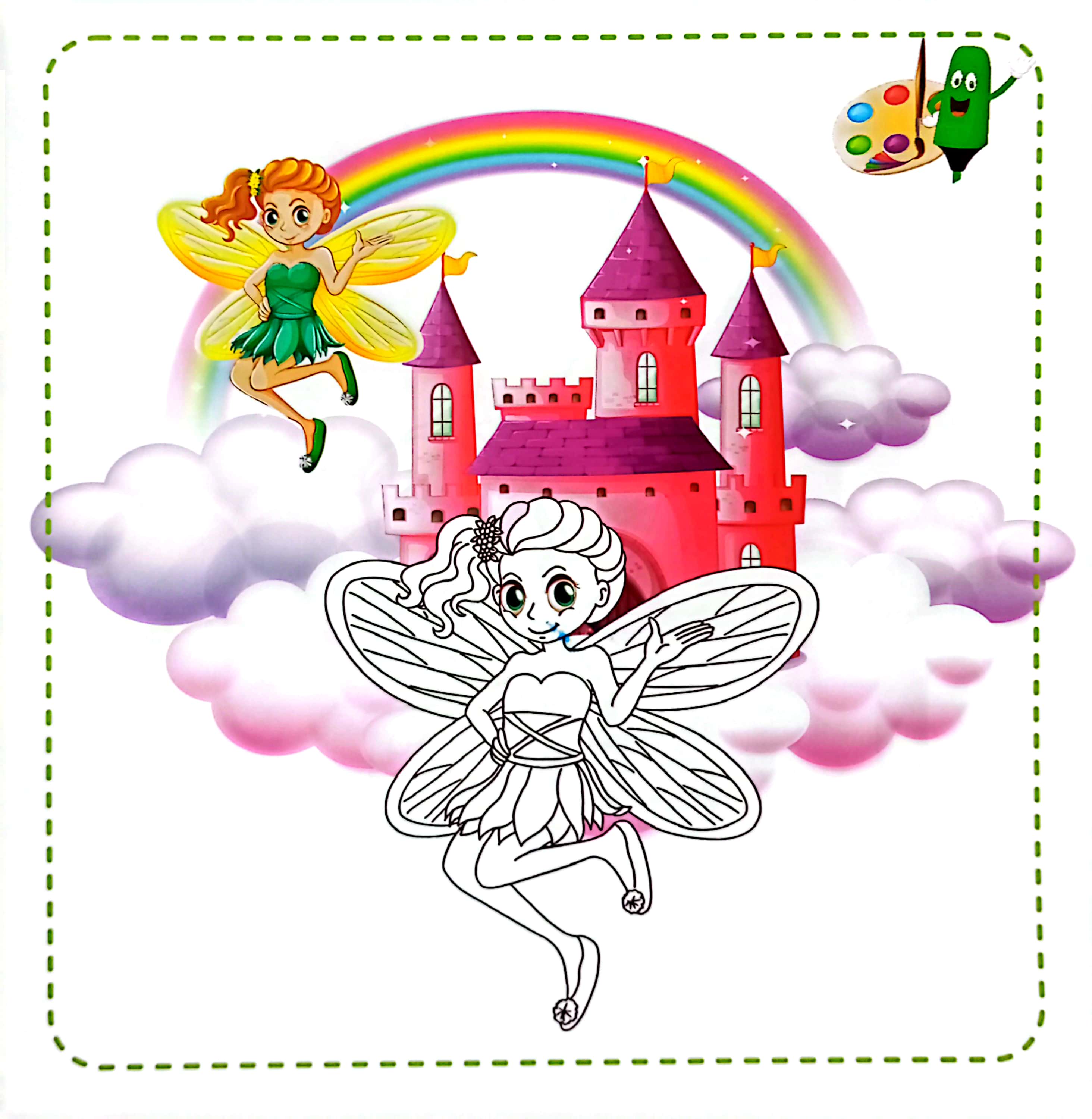 bộ tưởng tượng của bé gái - thế giới những nàng tiên (tập 2) - Ảnh 3