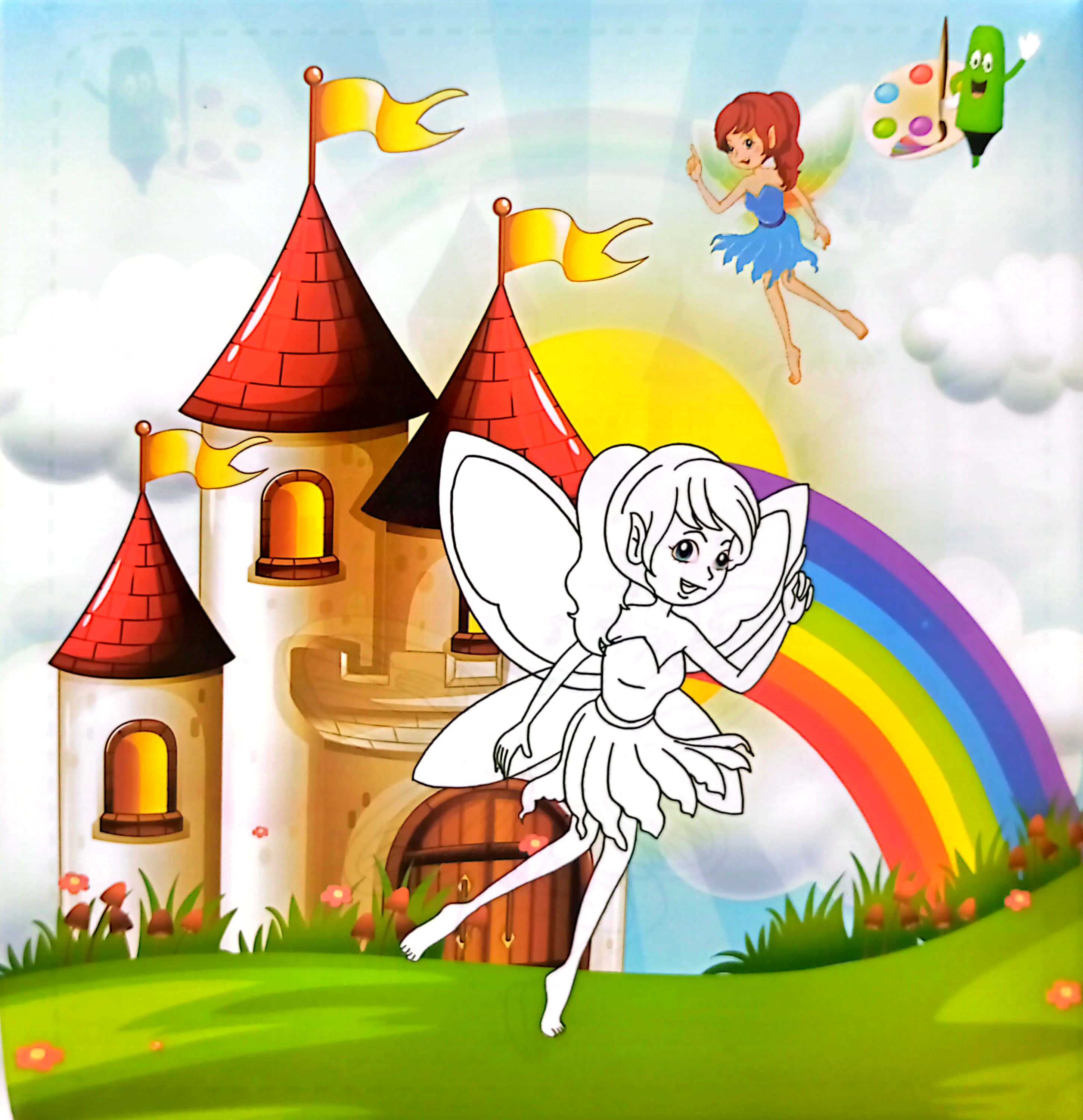 bộ tưởng tượng của bé gái - thế giới những nàng tiên (tập 2) - Ảnh 4
