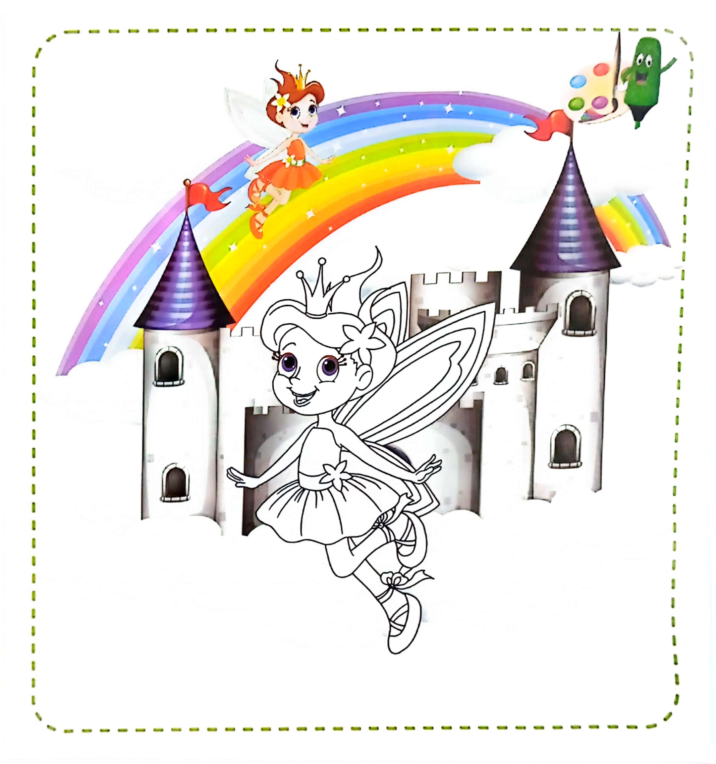 bộ tưởng tượng của bé gái - thế giới những nàng tiên (tập 2) - Ảnh 5