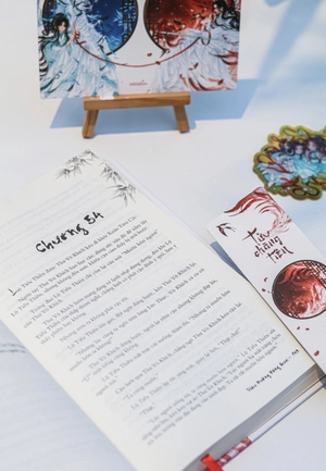 bộ tửu chàng tiên - tập 2 - bản đặc biệt - bìa cứng - tặng kèm bookmark ivory + postcard ivory + móc khóa tráng gương - Ảnh 5