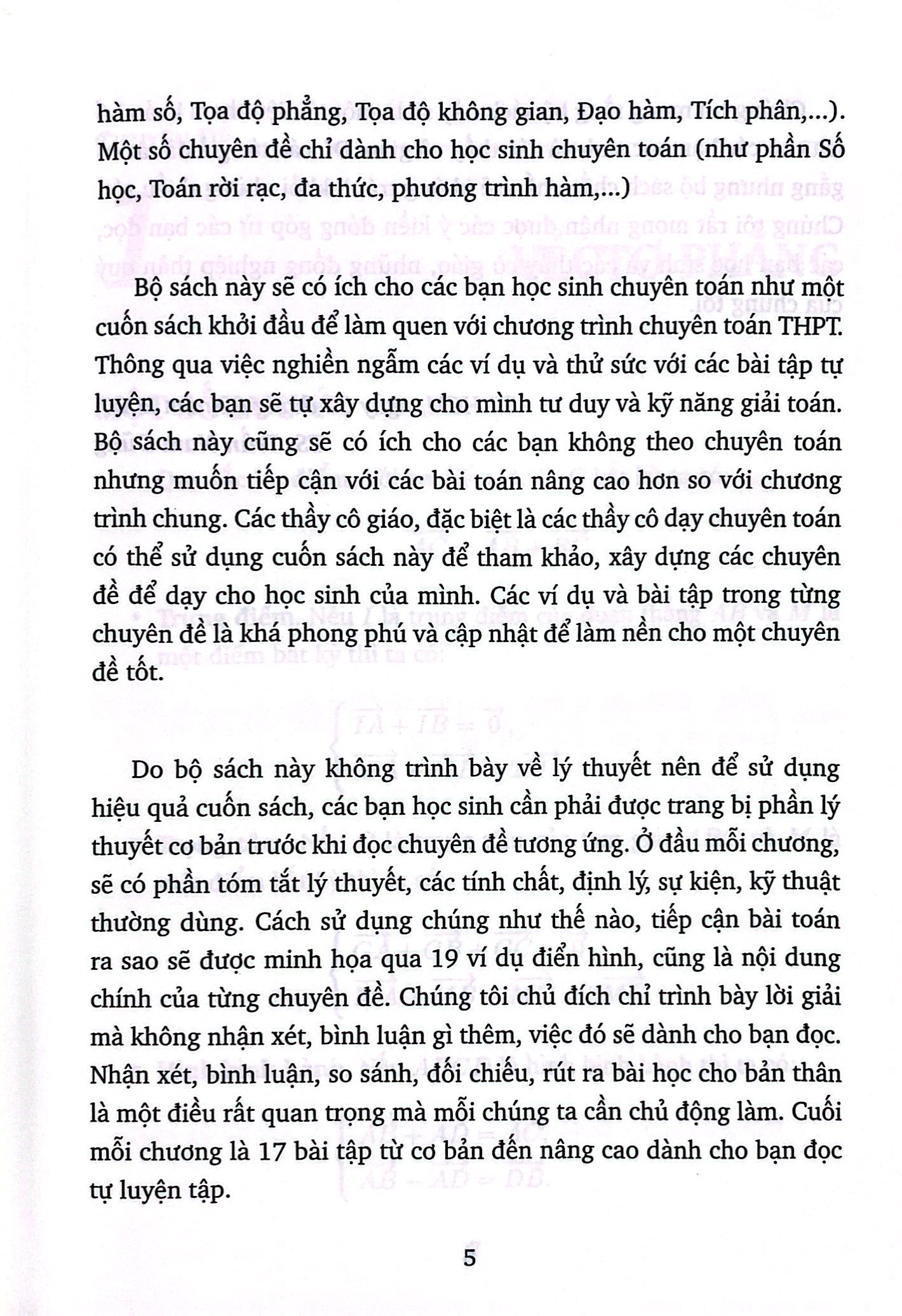 bộ tuyển chọn các chuyên đề toán phổ thông - tập 1 - Ảnh 4