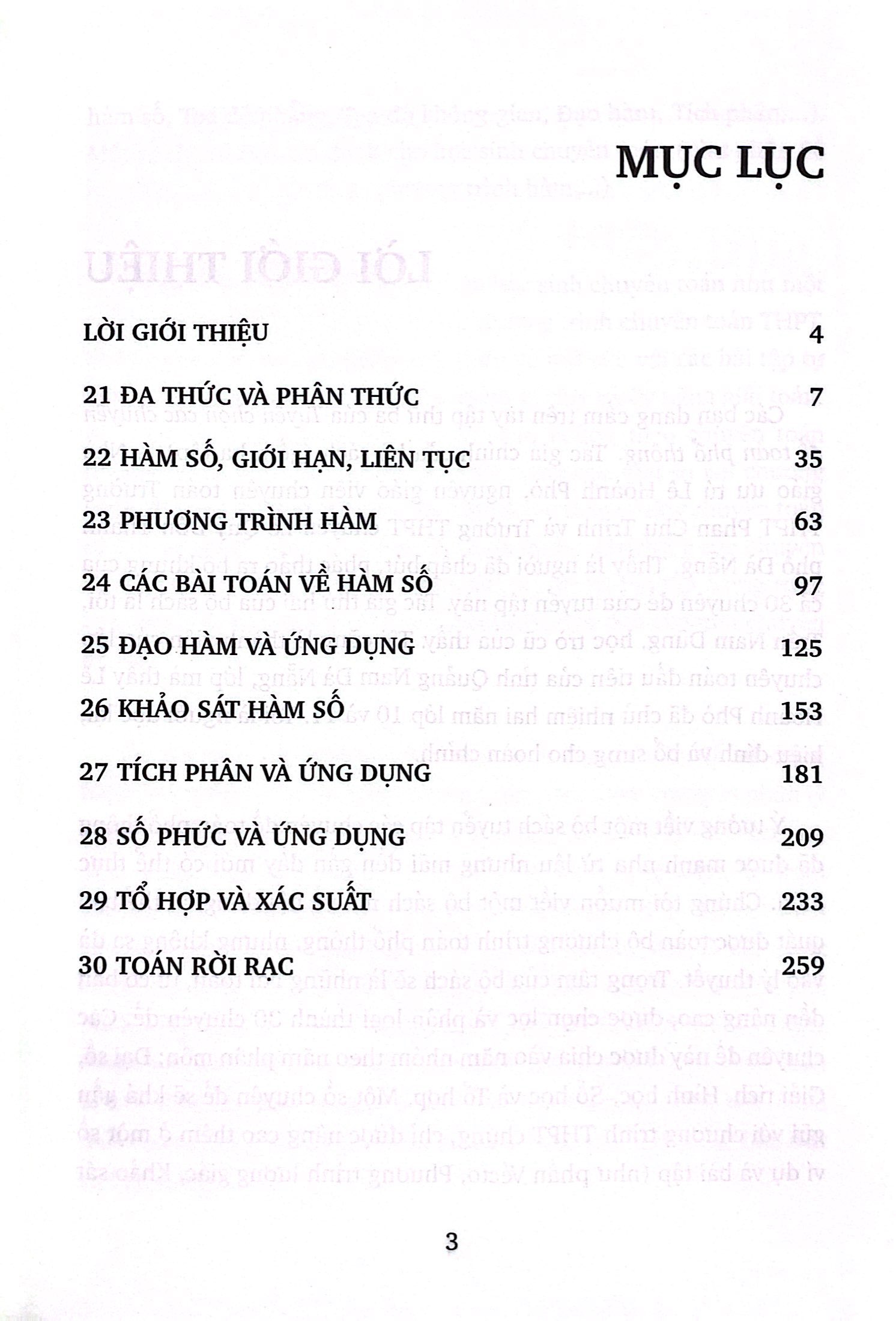 bộ tuyển chọn các chuyên đề toán phổ thông - tập 3 - Ảnh 3
