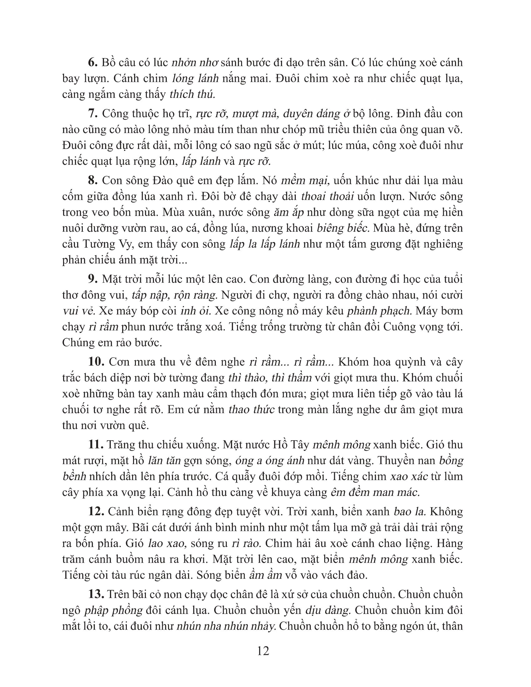 bộ tuyển chọn những bài văn miêu tả 2 - Ảnh 11