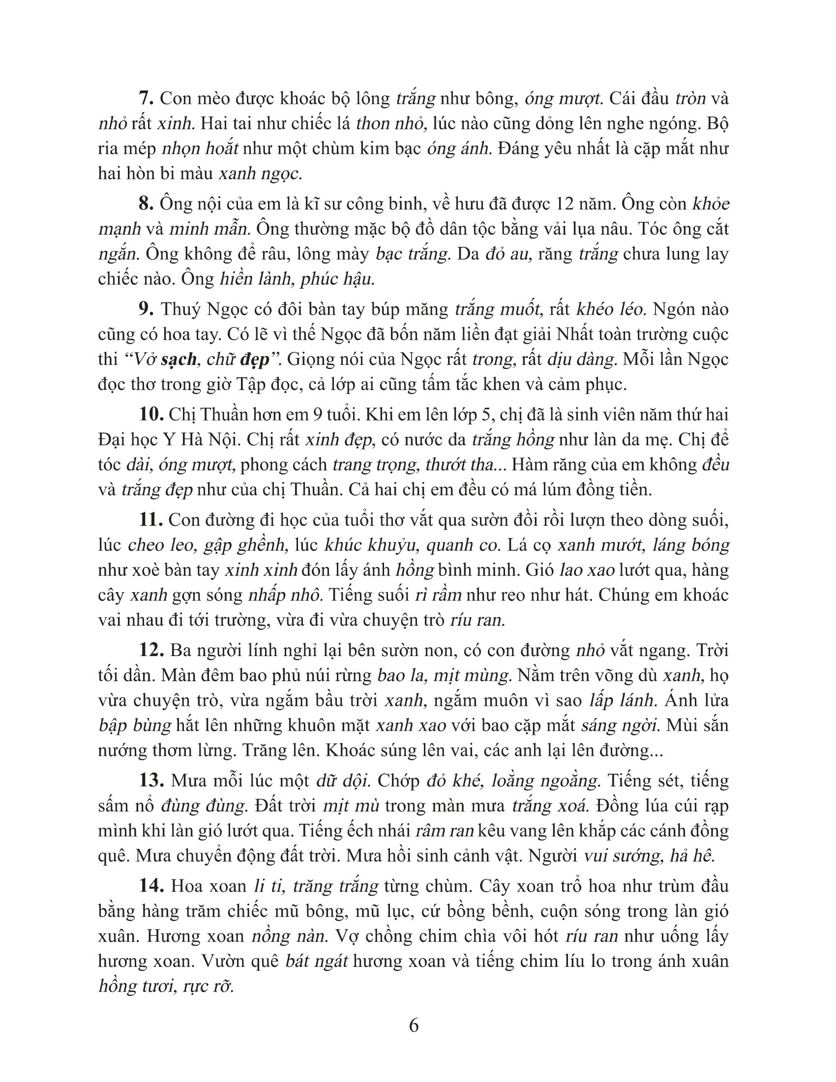 bộ tuyển chọn những bài văn miêu tả 2 - Ảnh 5