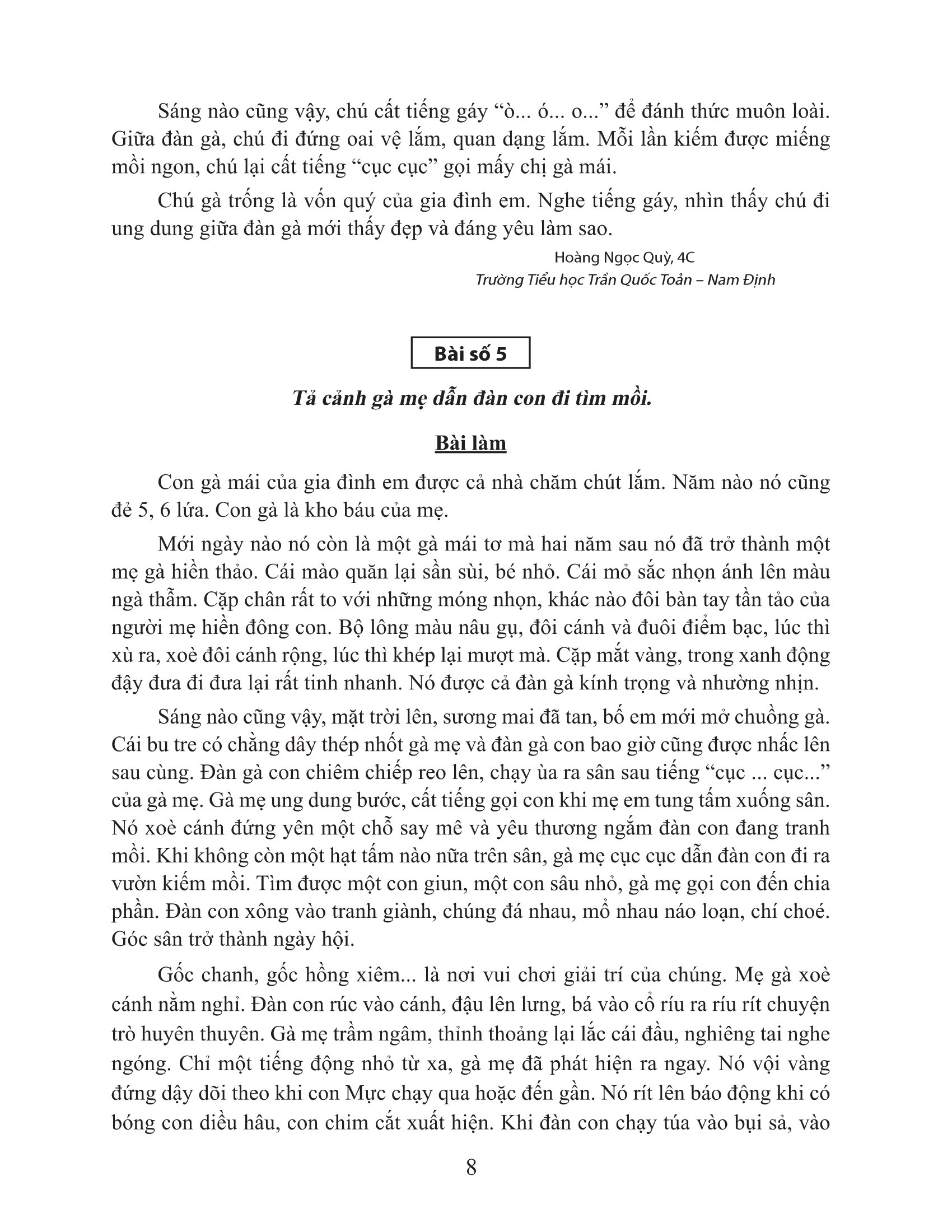 bộ tuyển chọn những bài văn miêu tả 4 - Ảnh 8