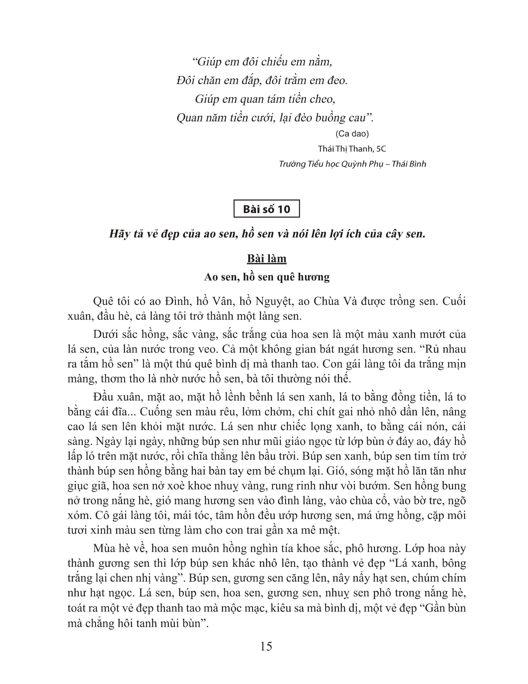 bộ tuyển chọn những bài văn miêu tả 5 - Ảnh 14