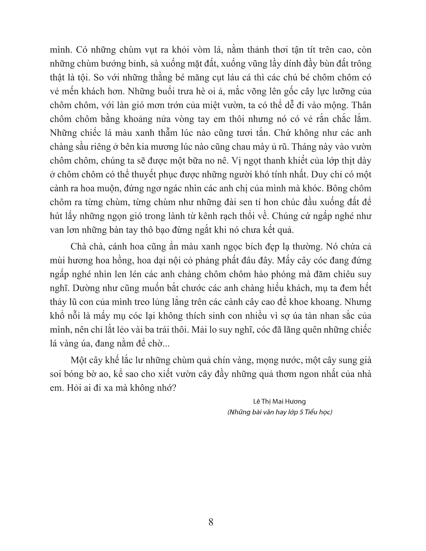 bộ tuyển chọn những bài văn miêu tả 5 - Ảnh 7