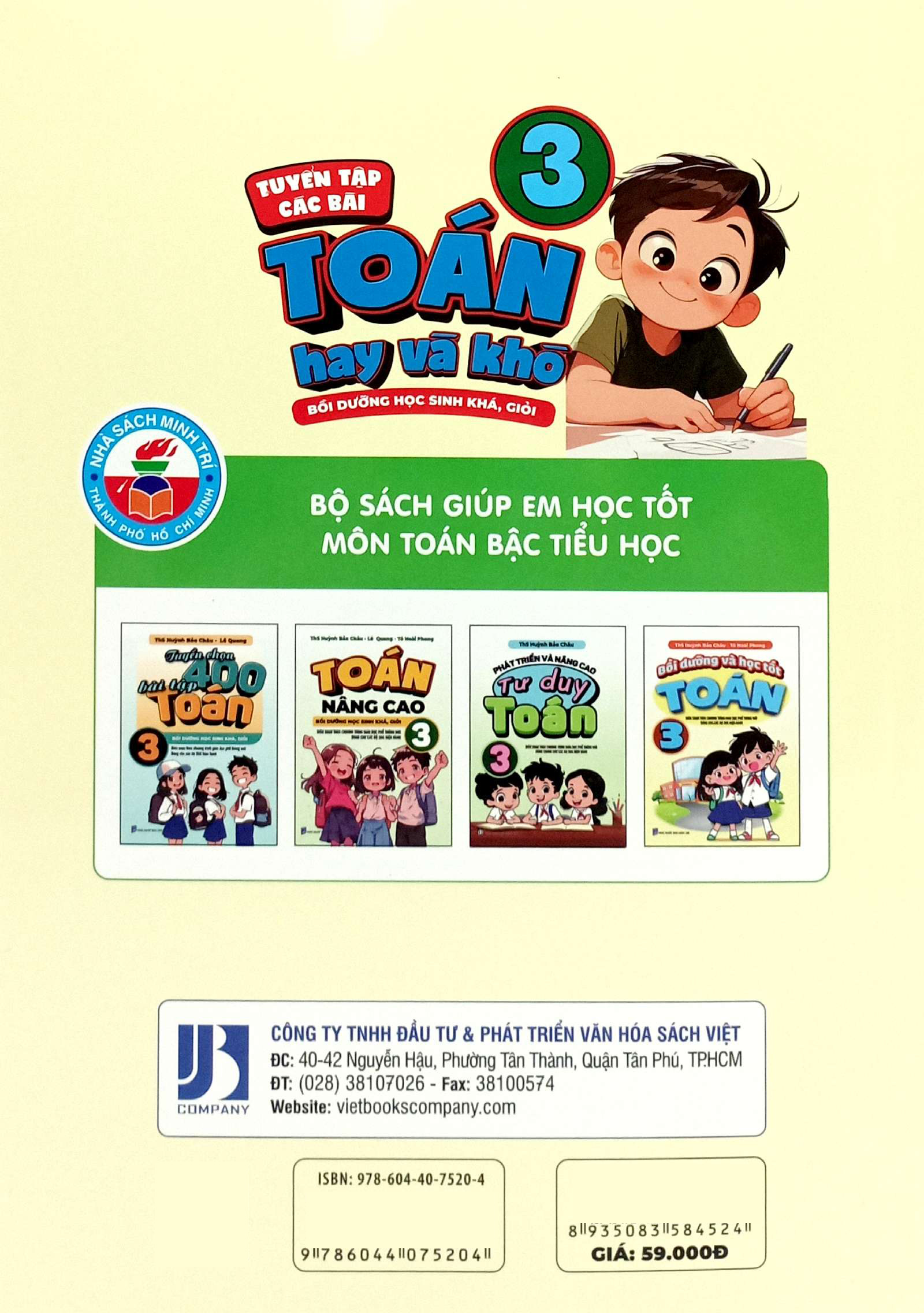 Bo
Tuyen Tap Cac Bai Toan Hay Va Kho 3 - Boi Duong Hoc Sinh Kha, Gioi - Ảnh 6