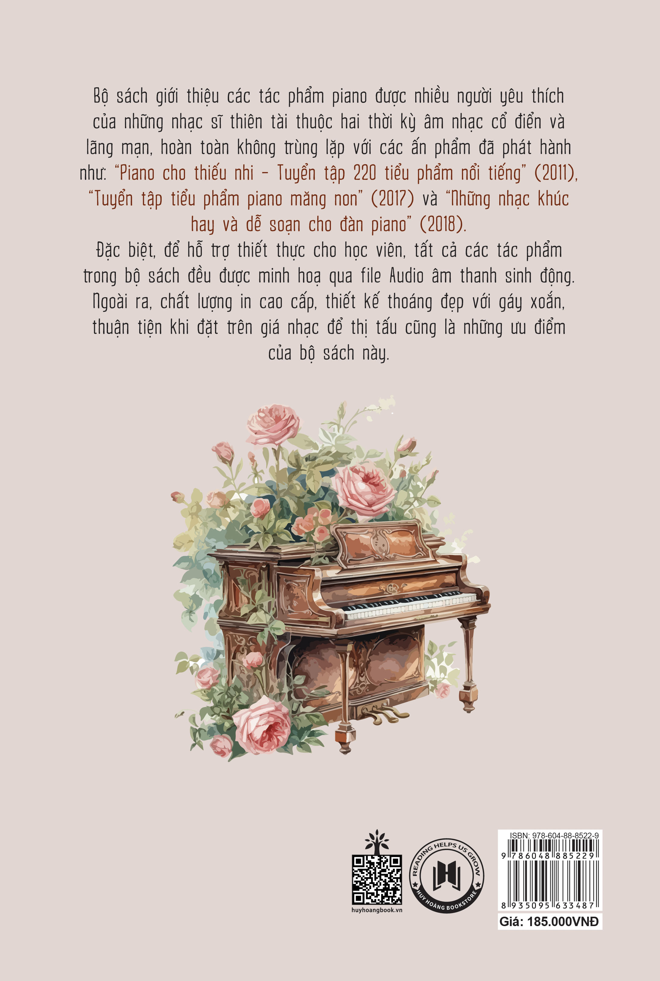 bộ tuyển tập tác phẩm piano cổ điển-lãng mạn được yêu thích - tập 1 (tái bản 2023) - Ảnh 3