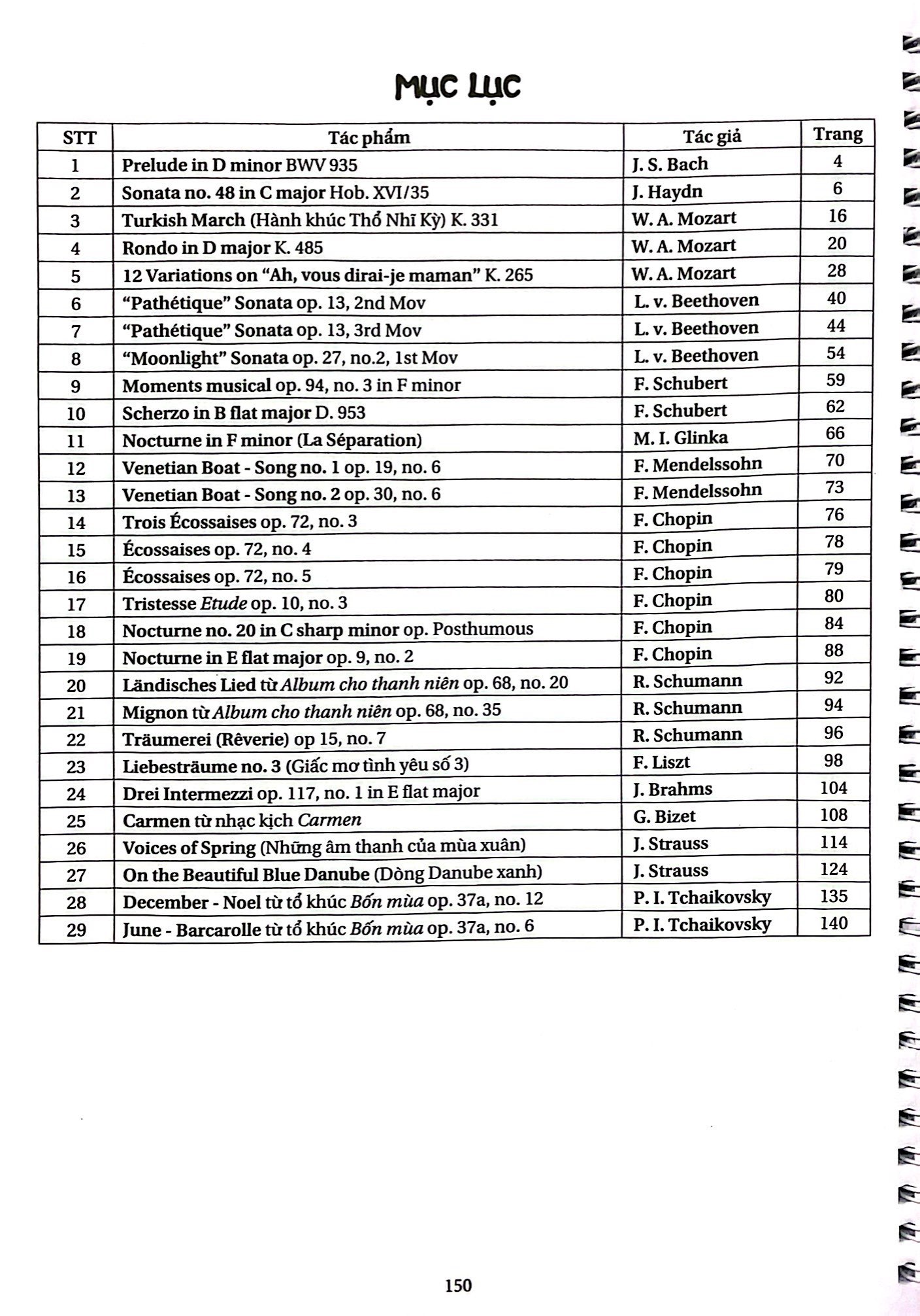 bộ tuyển tập tác phẩm piano cổ điển-lãng mạn được yêu thích - tập 2 (tái bản 2023) - Ảnh 3