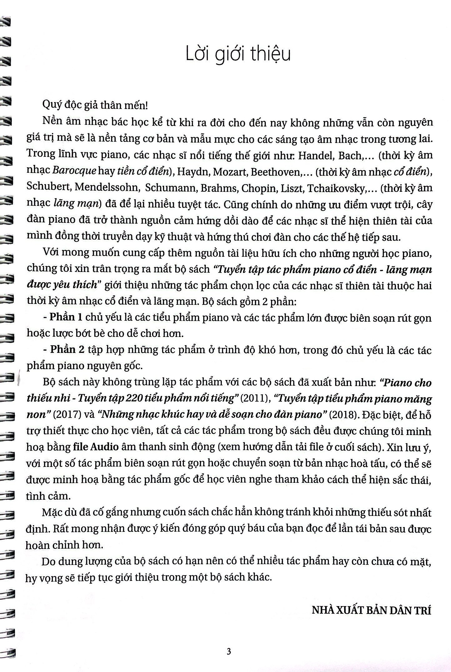 bộ tuyển tập tác phẩm piano cổ điển-lãng mạn được yêu thích - tập 2 (tái bản 2023) - Ảnh 4