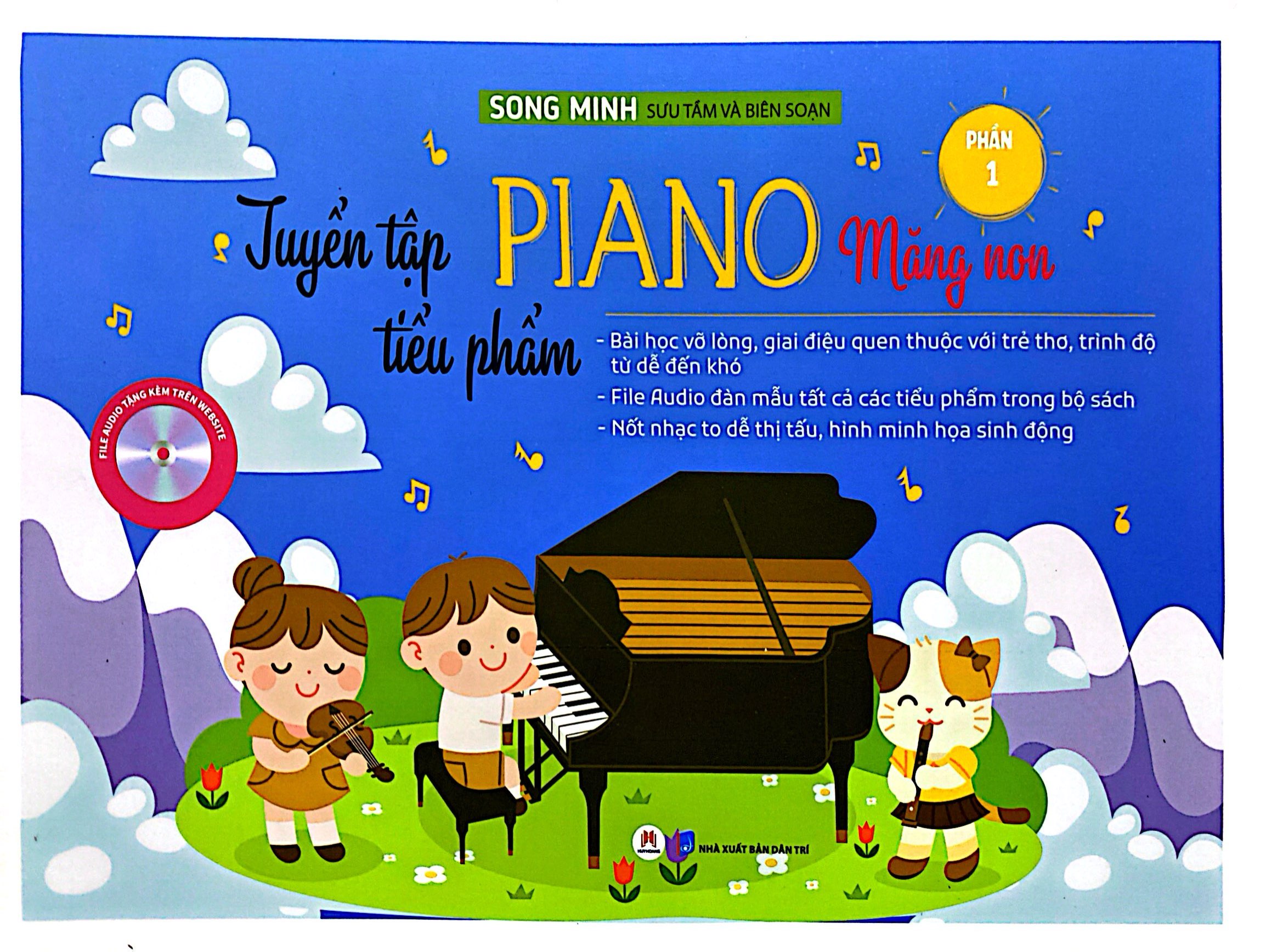 bộ tuyển tập tiểu phẩm piano măng non - phần 1 (tái bản) - Ảnh 2