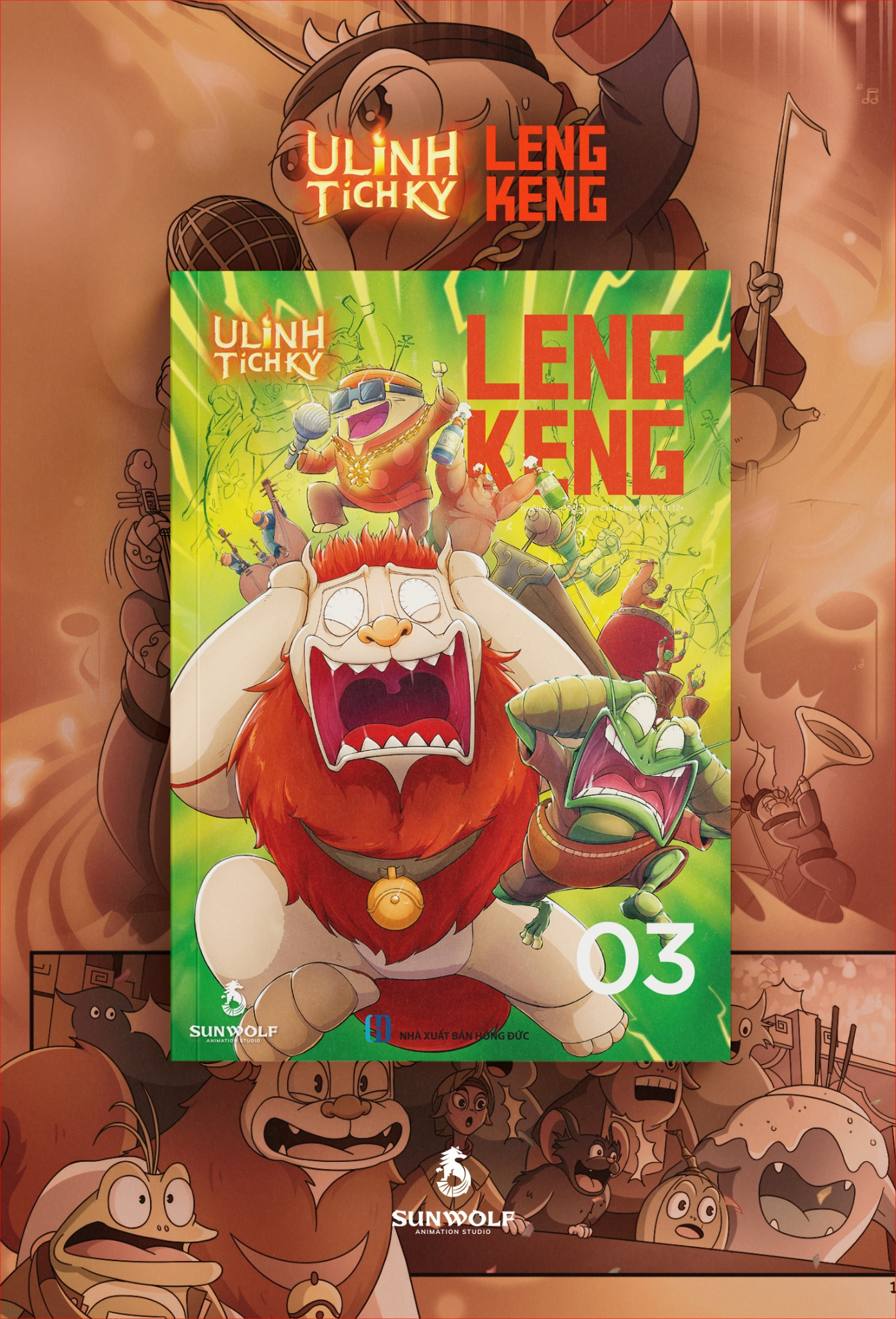 Bộ U Linh Tích Ký - Leng Keng - Tập 3 - Tặng Kèm Boardgame - Ảnh 2