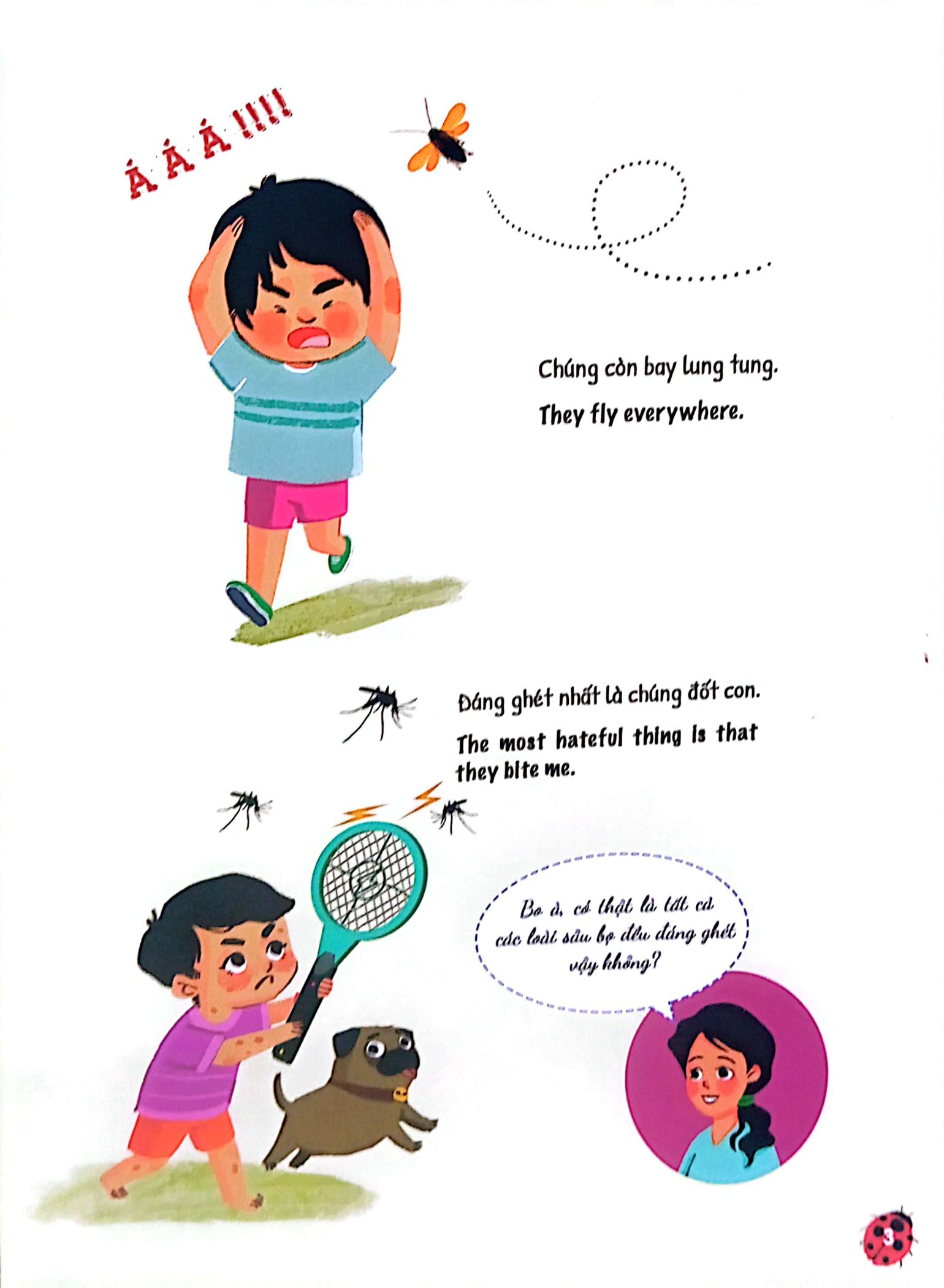 bộ ứ ừ con ghét - tập 5: hóa ra côn trùng không đáng ghét, mẹ nhỉ? - Ảnh 4