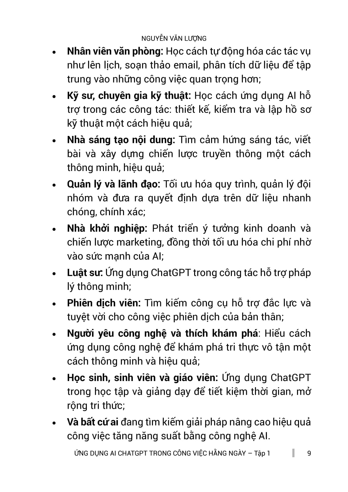 Bộ Ứng Dụng Chat GPT-AI Trong Công Việc Hàng Ngày - Tập 1 - X10 Hiệu Suất Với Trí Tuệ Nhân Tạo (Tái Bản 2025) - Ảnh 14