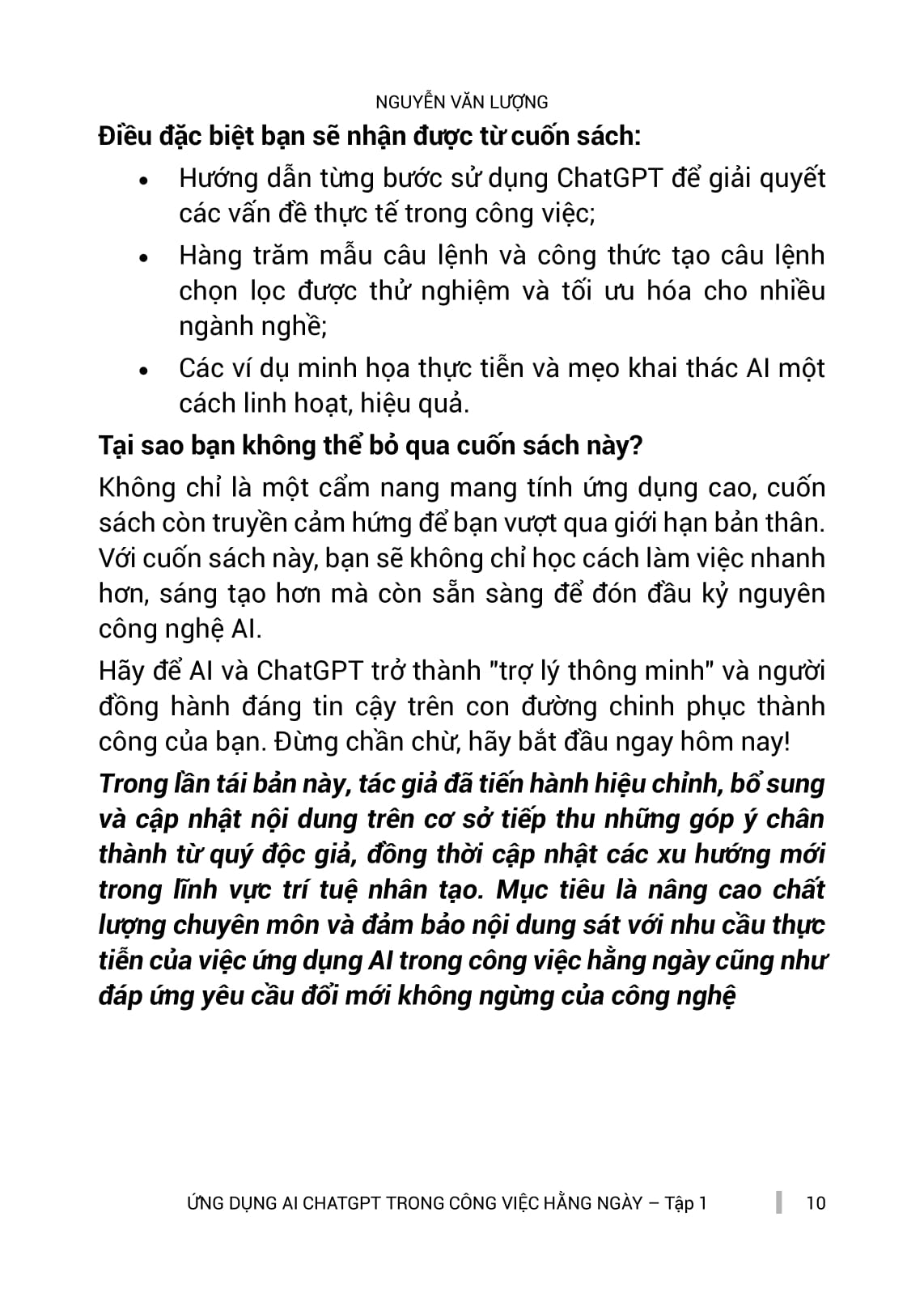 Bộ Ứng Dụng Chat GPT-AI Trong Công Việc Hàng Ngày - Tập 1 - X10 Hiệu Suất Với Trí Tuệ Nhân Tạo (Tái Bản 2025) - Ảnh 15