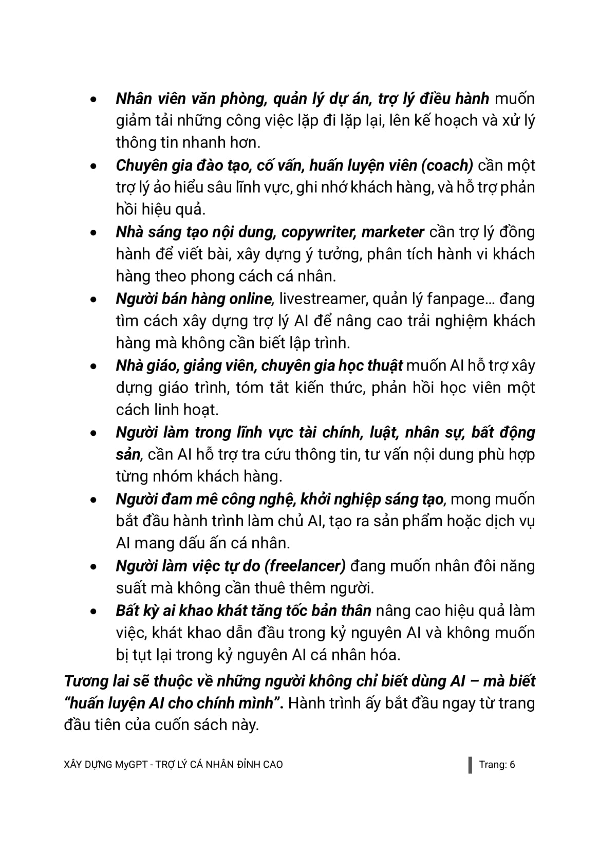 Bộ Ứng Dụng Chat GPT-AI Trong Công Việc Hàng Ngày - Tập 2 - Xây Dựng MyGPT - Trợ Lý Cá Nhân ĐỈnh Cao - Ảnh 11