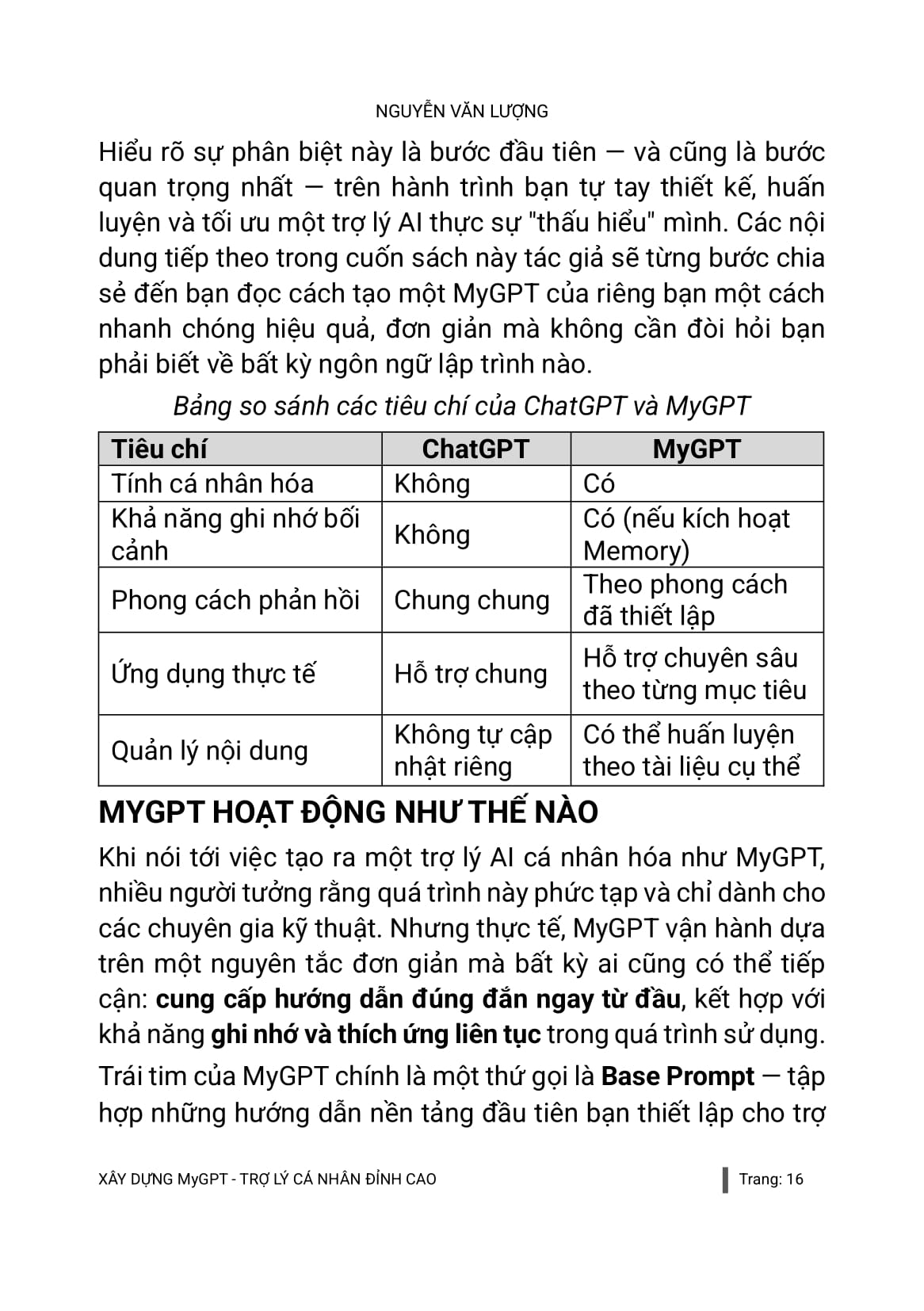 Bộ Ứng Dụng Chat GPT-AI Trong Công Việc Hàng Ngày - Tập 2 - Xây Dựng MyGPT - Trợ Lý Cá Nhân ĐỈnh Cao - Ảnh 16
