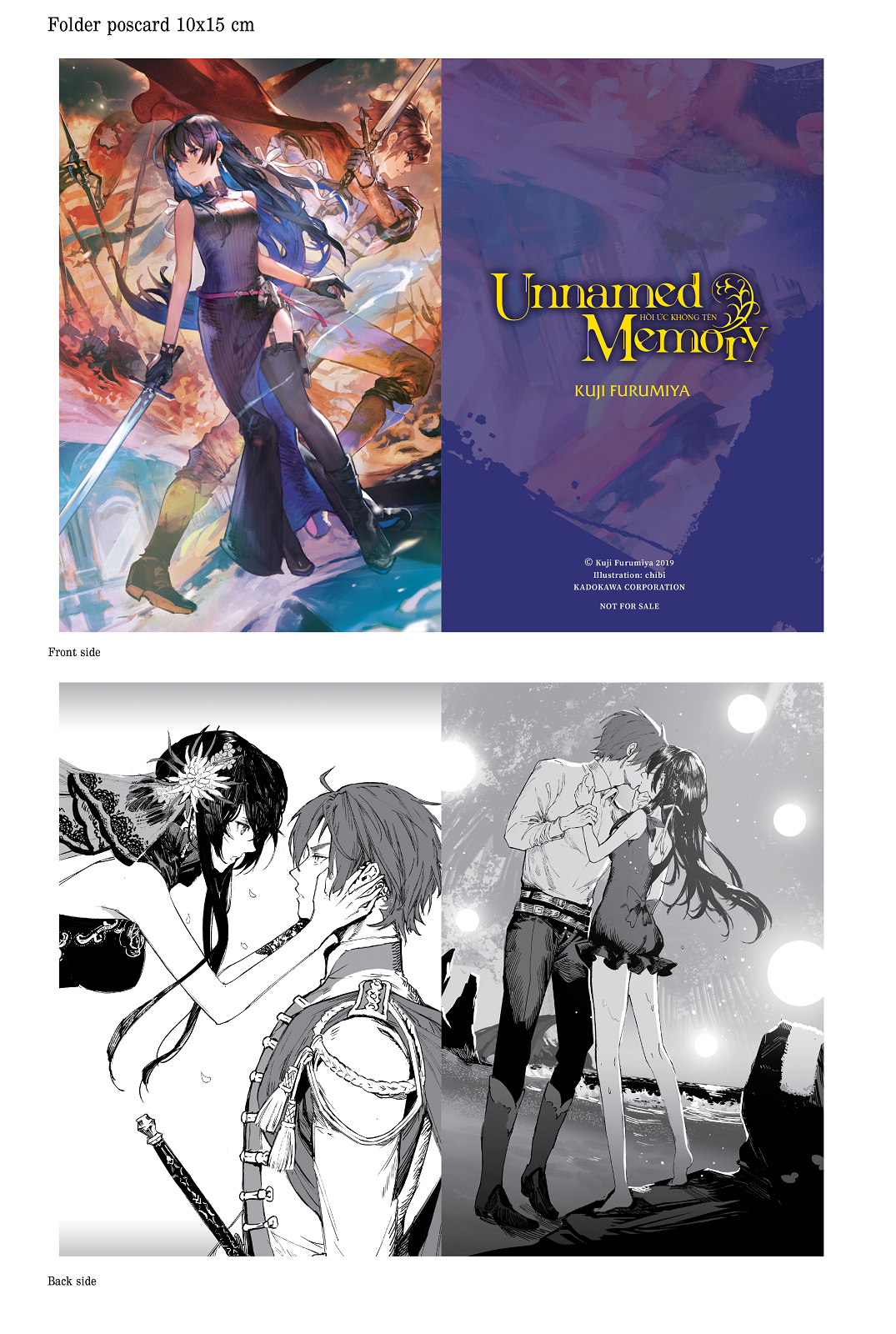 bộ unnamed memory - hồi ức không tên - tập 2 - bản đặc biệt - tặng kèm bookmark lục giác + flyer - Ảnh 4