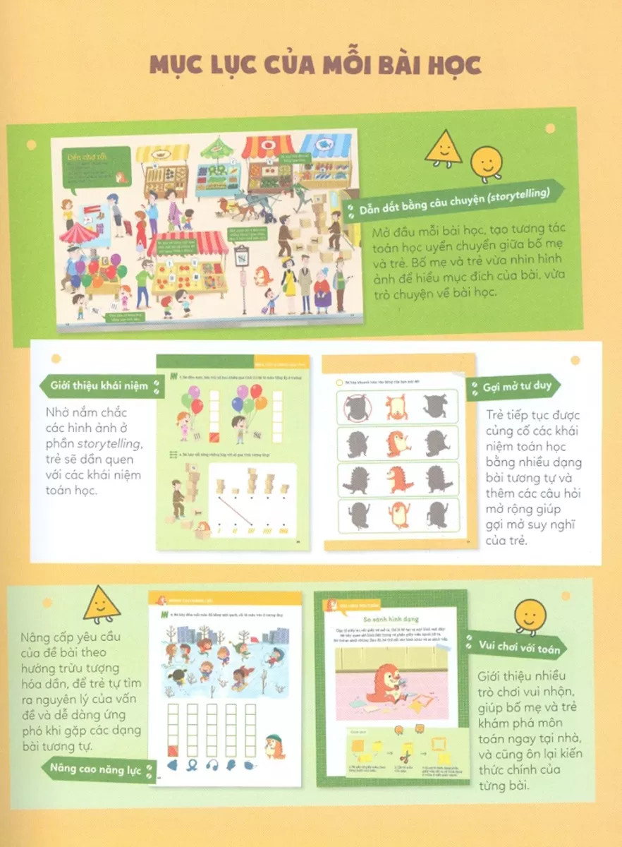 bộ ươm mầm giỏi toán từ mẫu giáo - mẫu giáo 1 - các số và hình khối thú vị - Ảnh 4