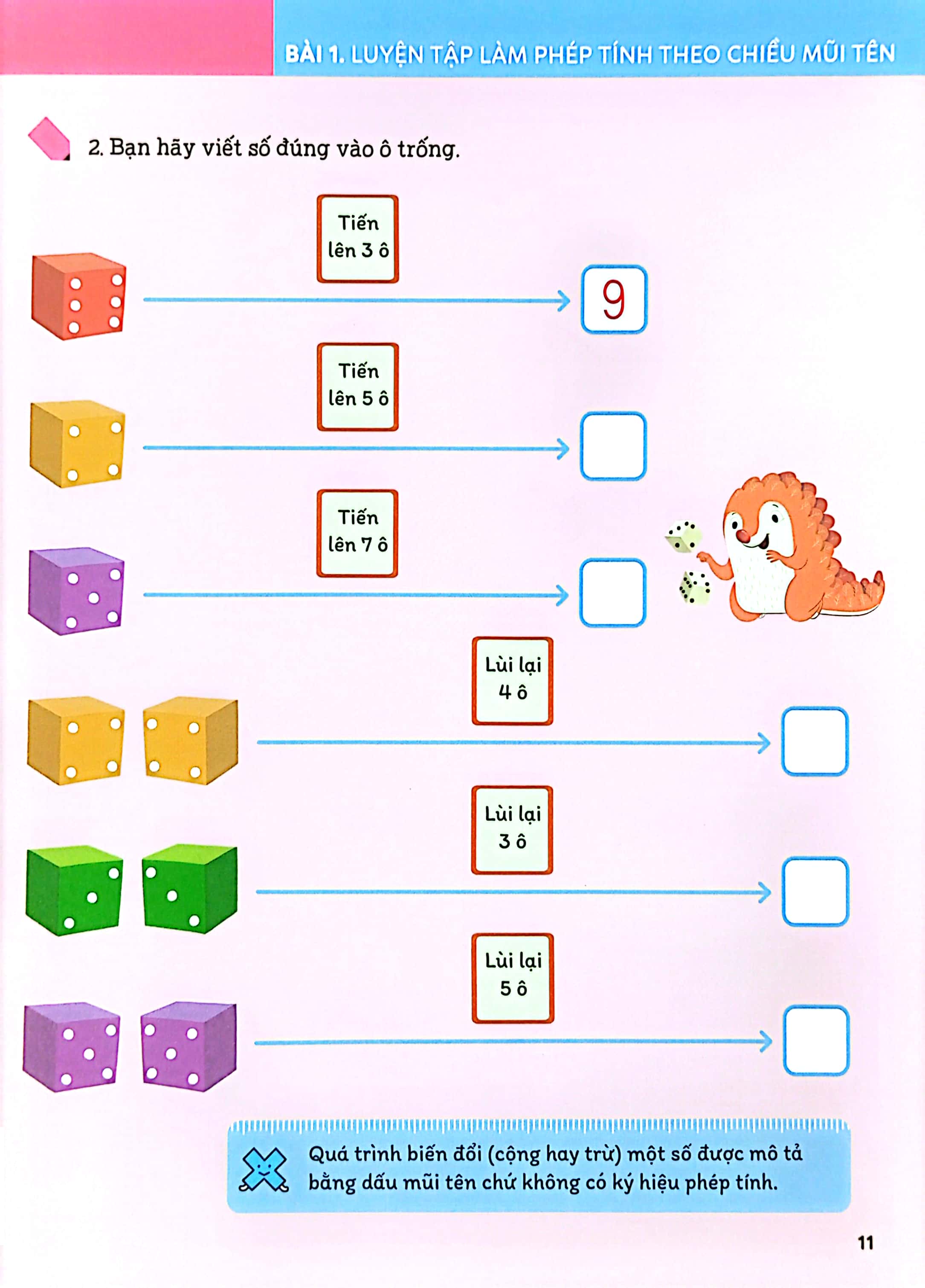 bộ ươm mầm giỏi toán từ tiểu học - tiểu học 4 - cùng em luyện cộng trừ - Ảnh 8