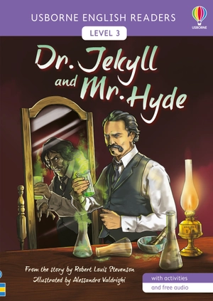 bộ usborne english readers level 3: dr. jekyll and mr. hyde - Ảnh 2