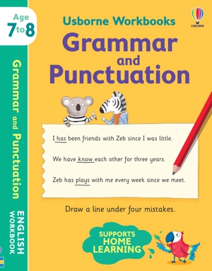 bộ usborne workbooks grammar and punctuation 7 - 8 - Ảnh 2