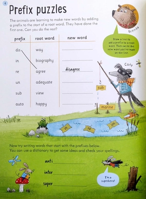 bộ usborne workbooks spelling 8-9 - Ảnh 5