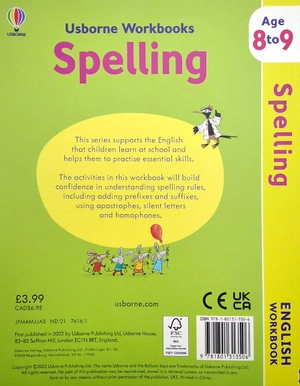 bộ usborne workbooks spelling 8-9 - Ảnh 6