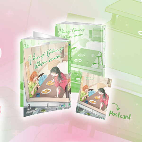 Bộ Vầng Trăng Đêm Mưa - Tập 8 - Bản Đặc Biệt - Tặng Kèm Card Ngọc Trai